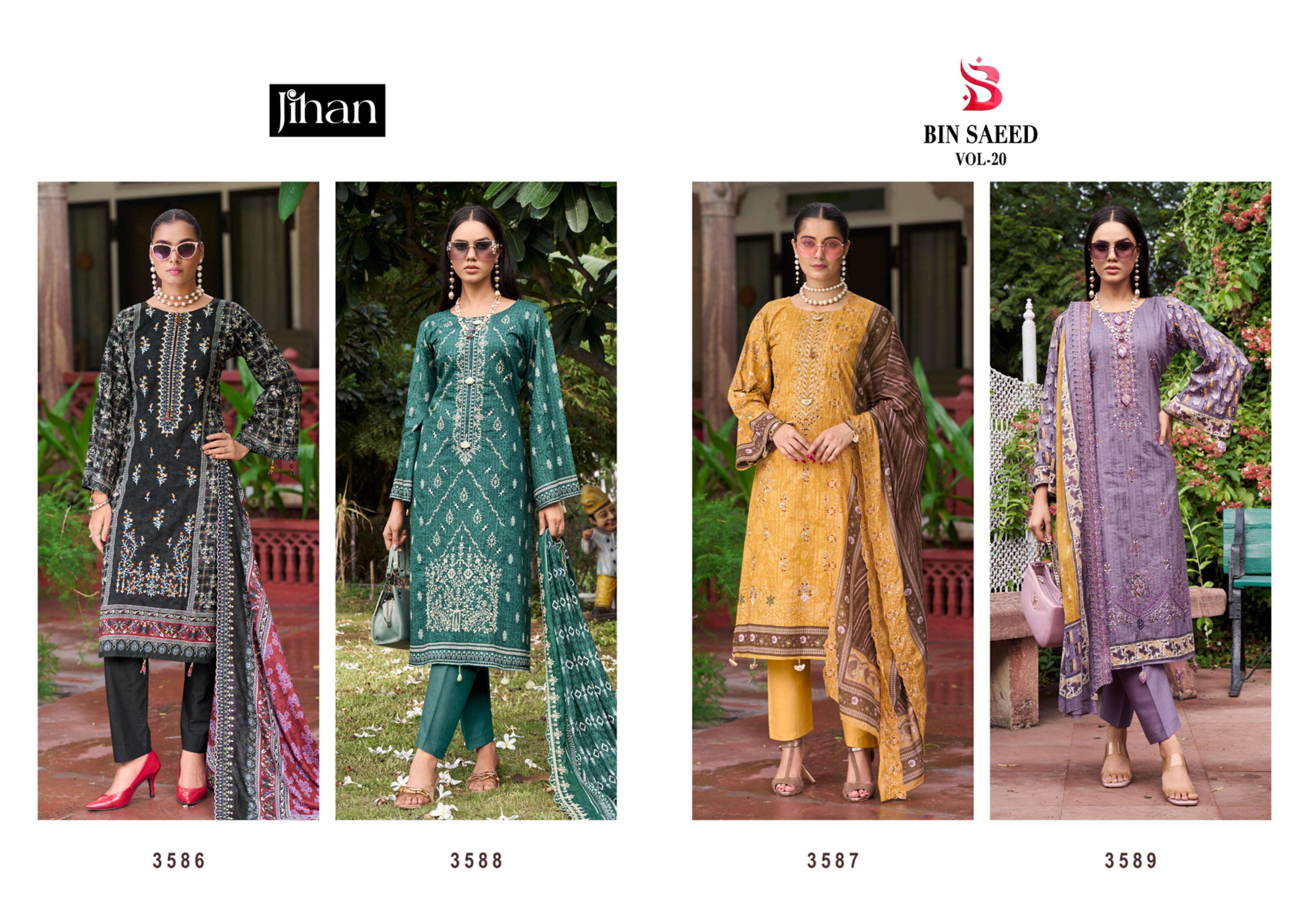 BIN SAEED LAWN COLLECTION VOL - 20 BY JIHAN-01-04