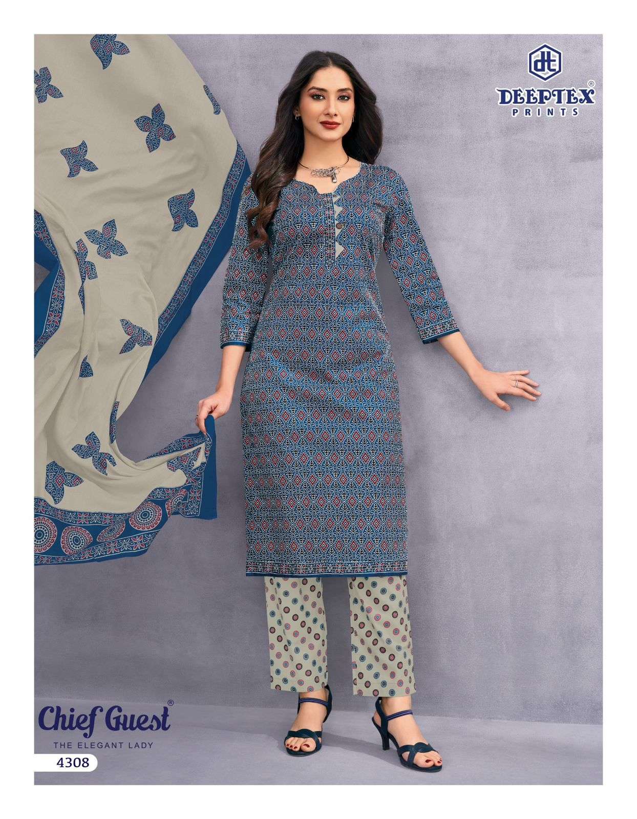 CHIEF GUEST VOL - 43 BY DEEPTEX PRINTS  - 08