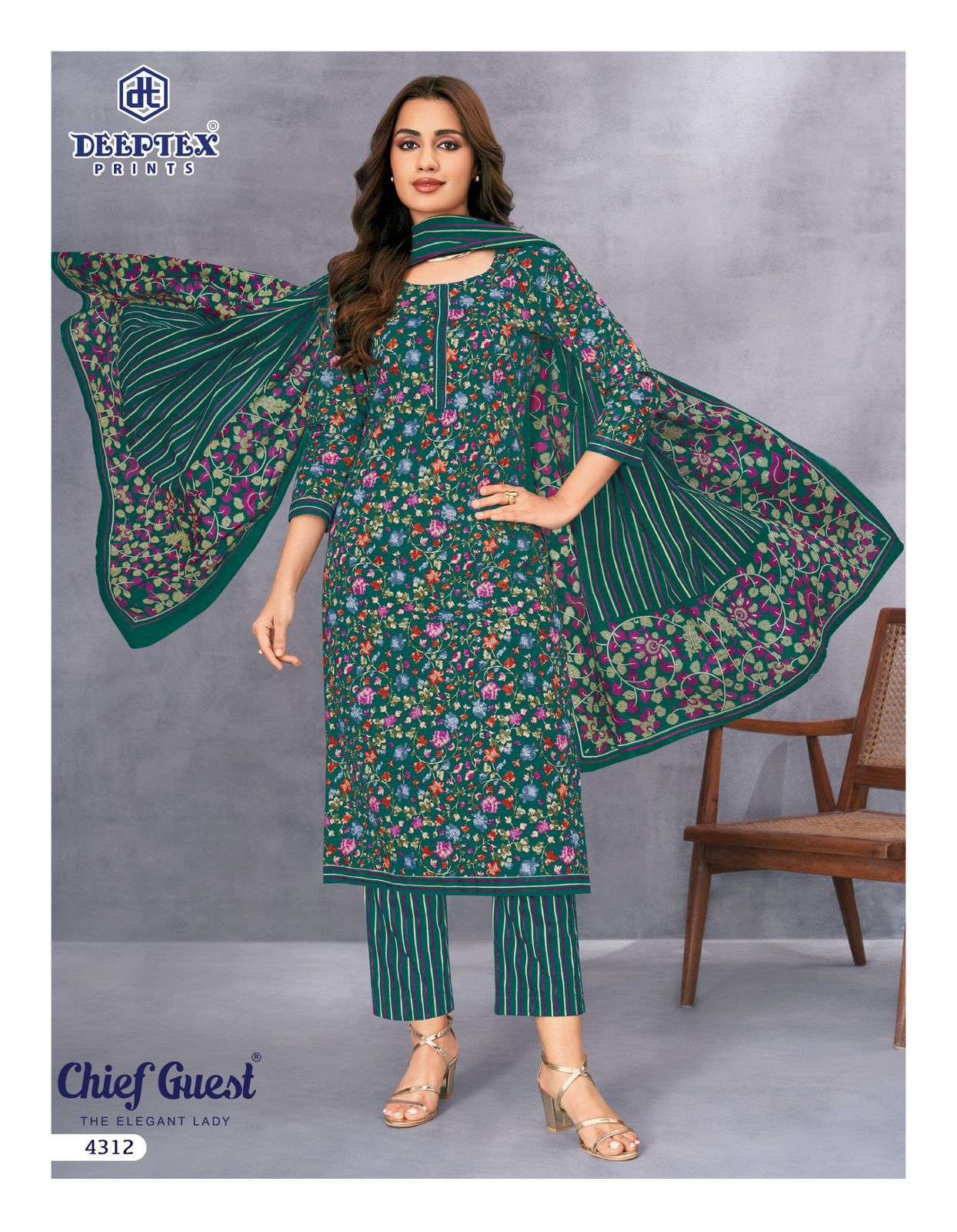 CHIEF GUEST VOL - 43 BY DEEPTEX PRINTS  - 12