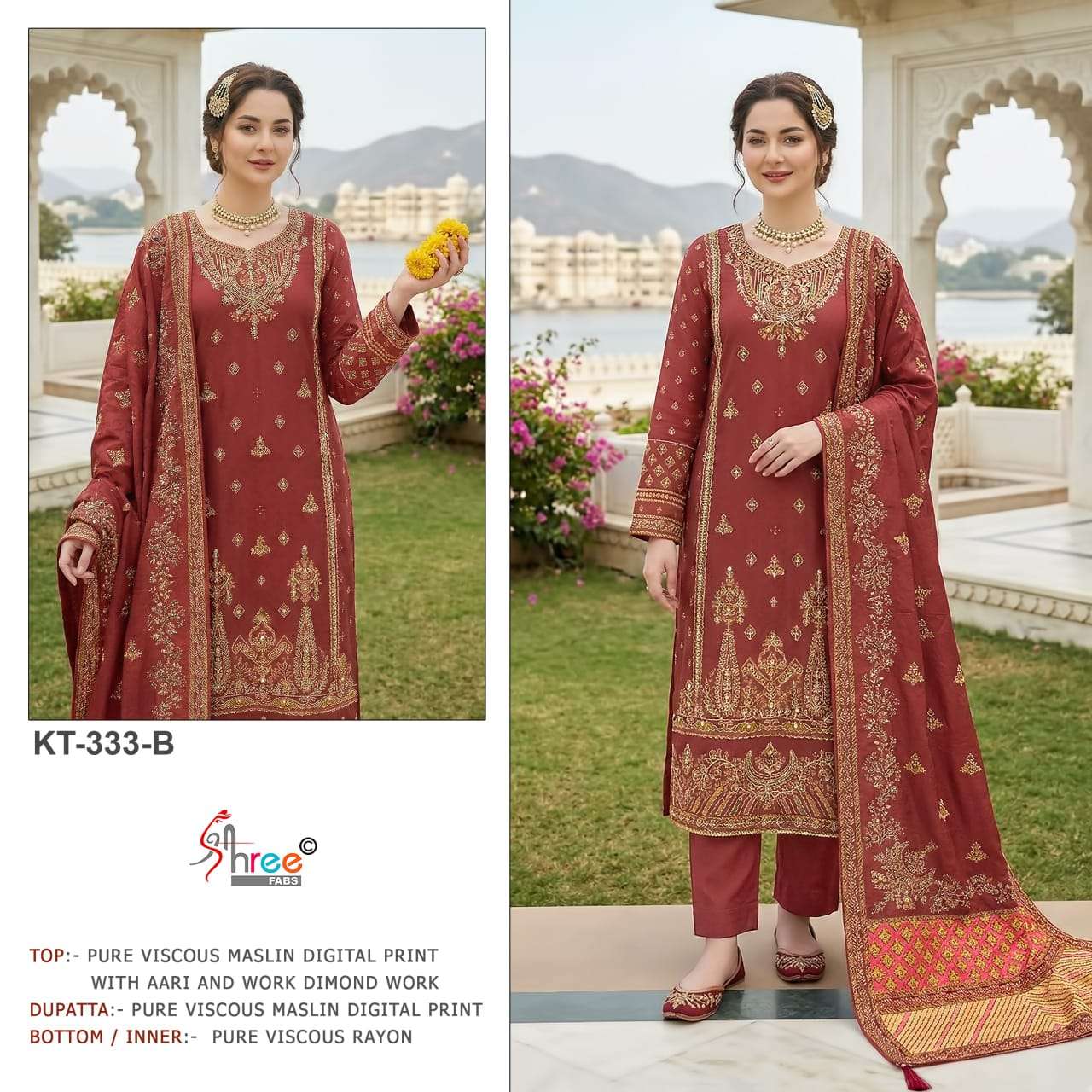 DESIGN NO. KT - 333 BY SHREE FABS - 02