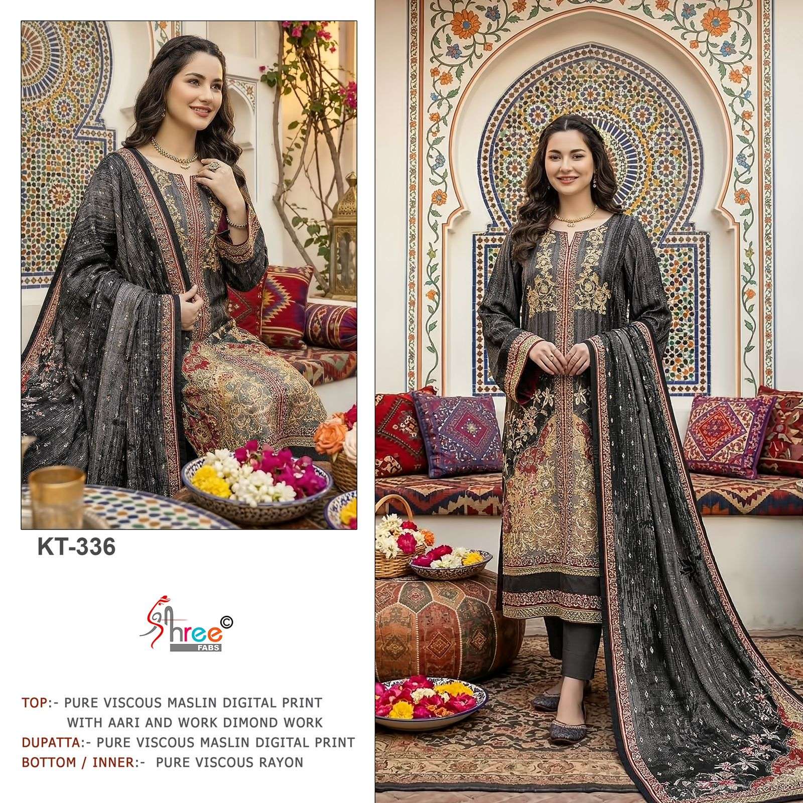 DESIGN NO. KT - 336 BY SHREE FABS - 01