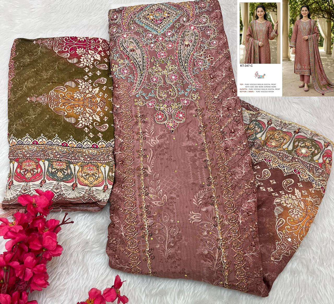DESIGN NO. - KT - 347 BY SHREE FABS - 07