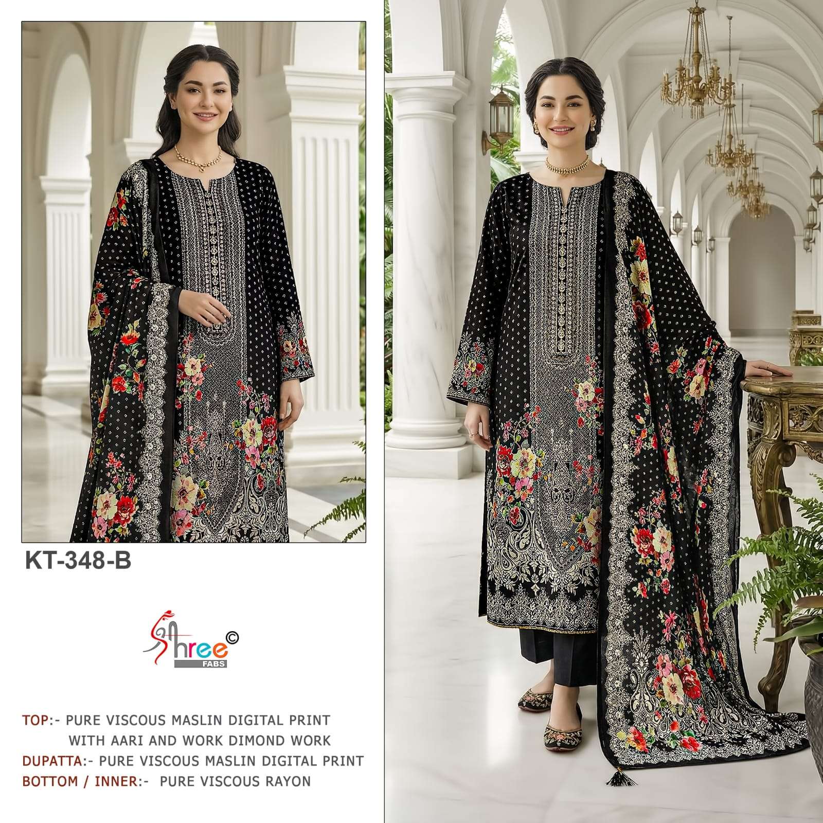 DESIGN NO. - KT - 348 BY SHREE FABS - 02
