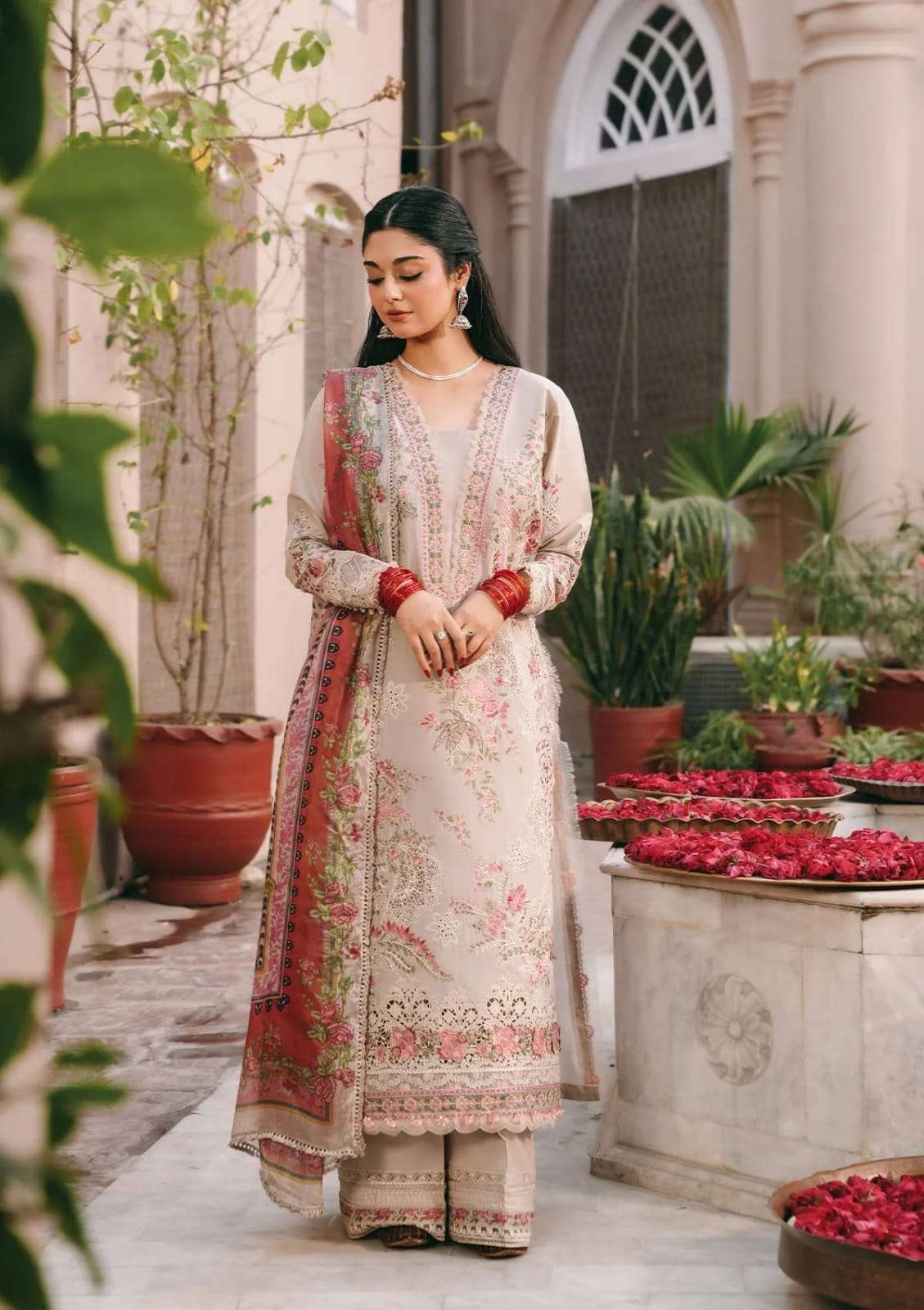 Ek Fasana Luxury Lawn 2026 by KAHF-08