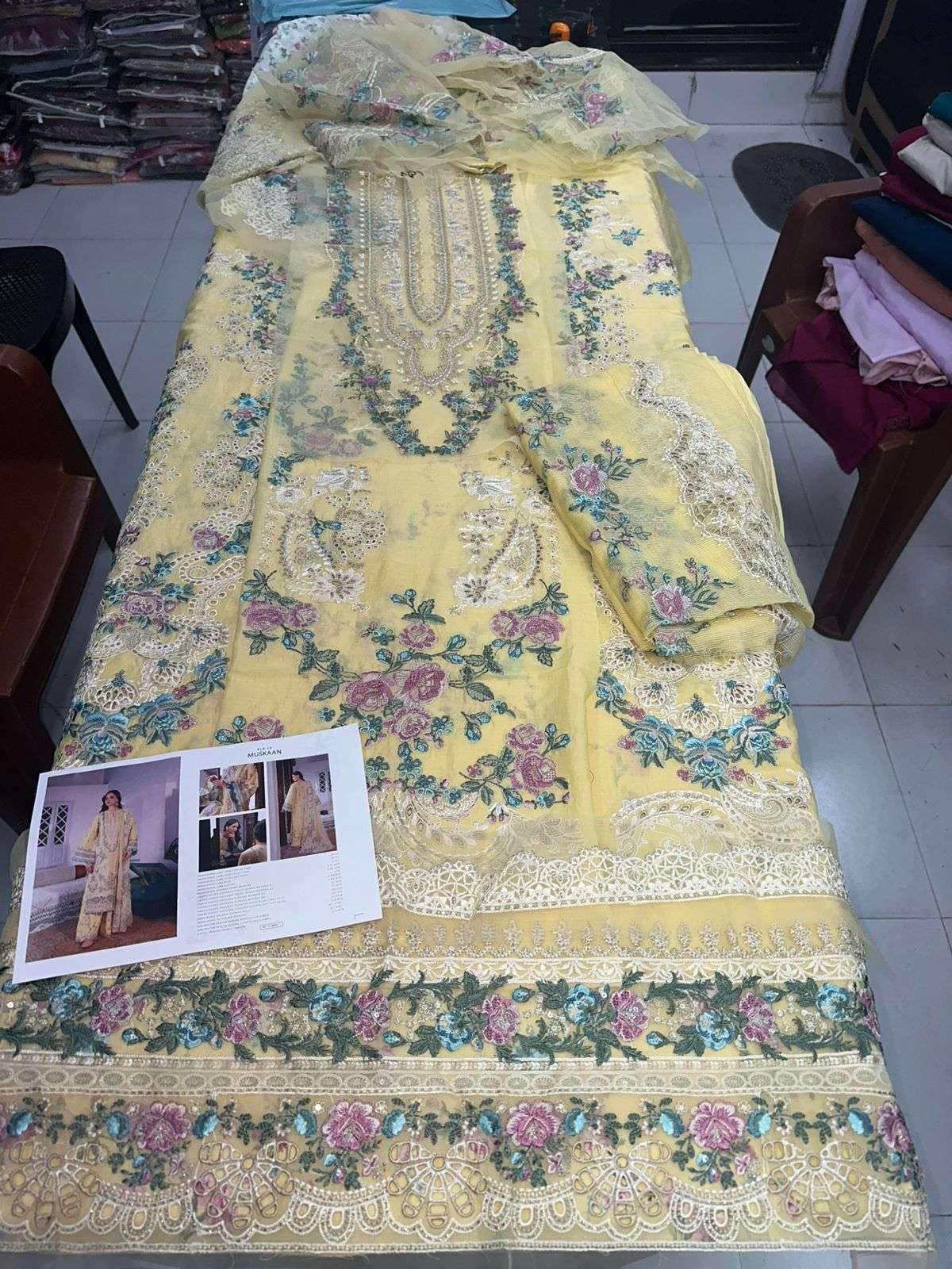 Ek Fasana Luxury Lawn 2026 by KAHF-18