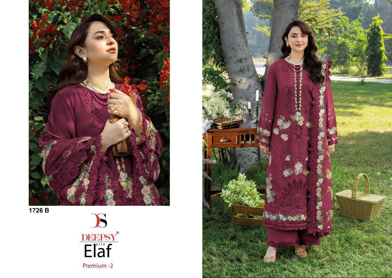 ELAF PREMIUM - 02 DESIGN NO. 1726 BY DEEPSY SUITS - 02