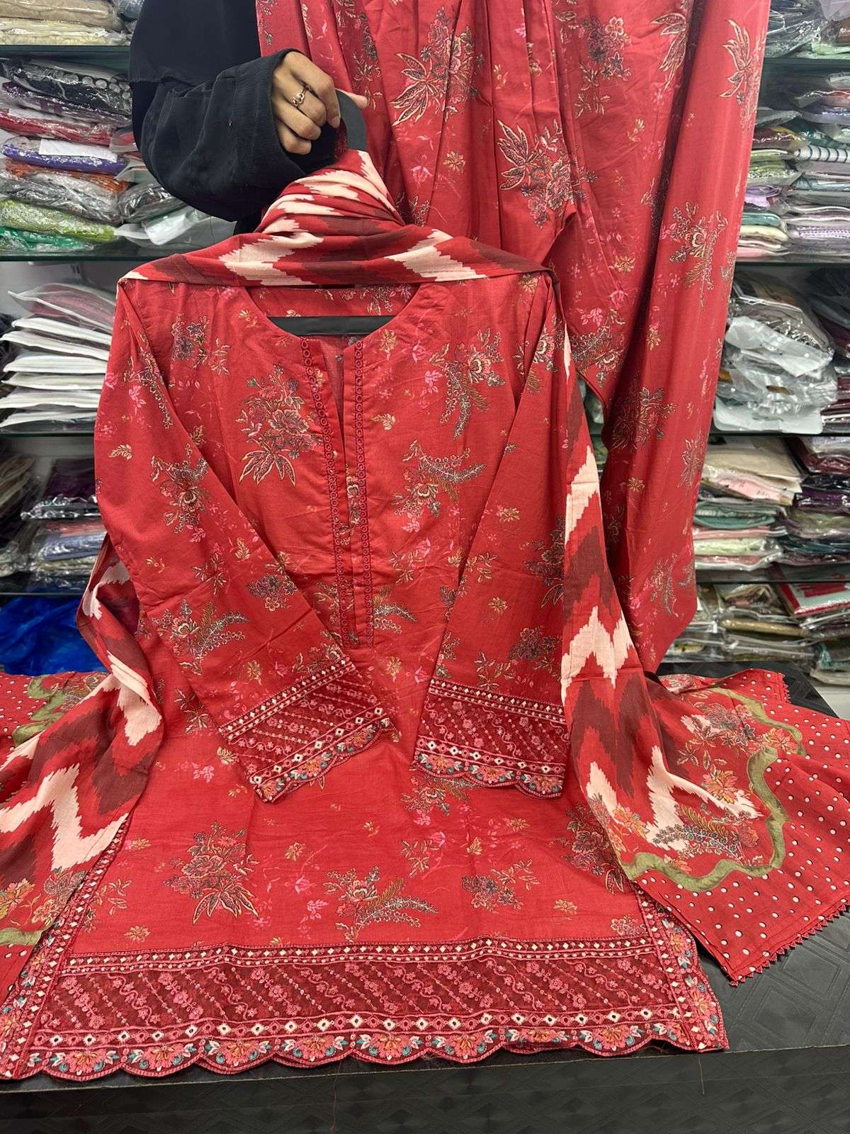 Embroidered Festive Lawn by Sadabahar-04