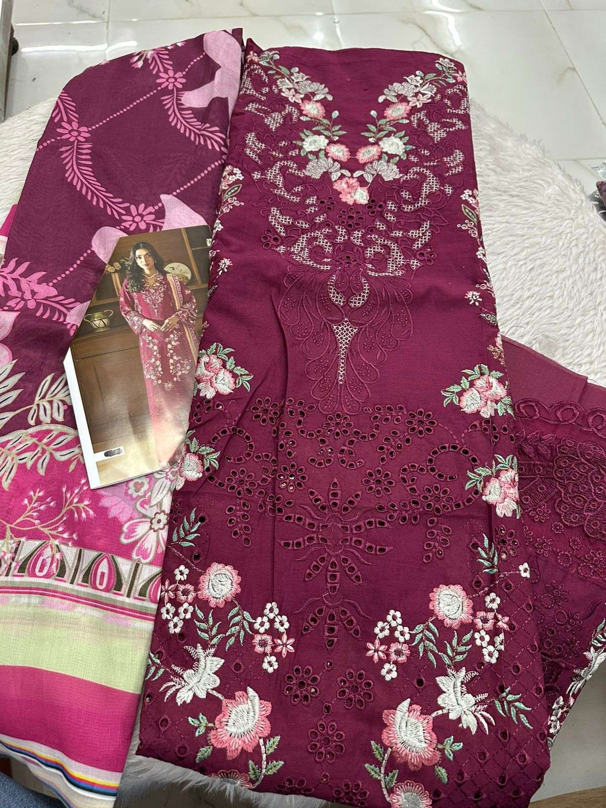 Falah Premium Cotton Collection Code - 26082 By Falah Designer Suit - 03