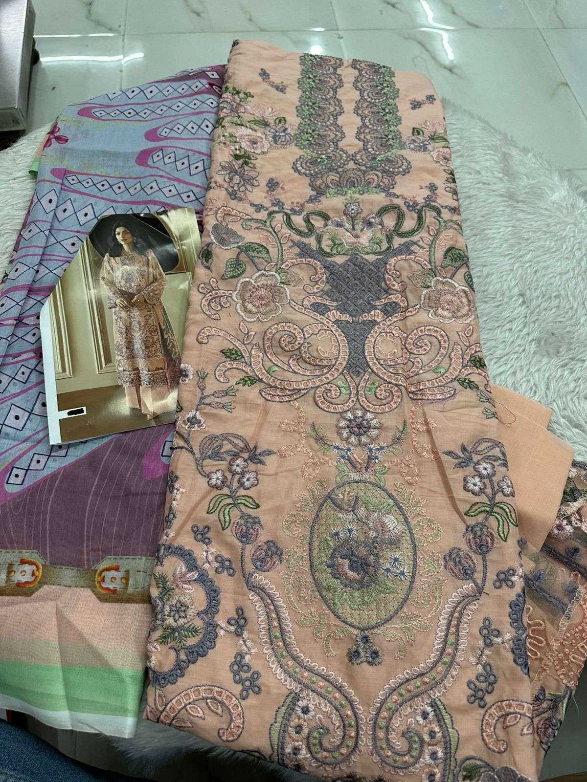 Falah Premium Cotton Collection Code - 26082 By Falah Designer Suit - 04