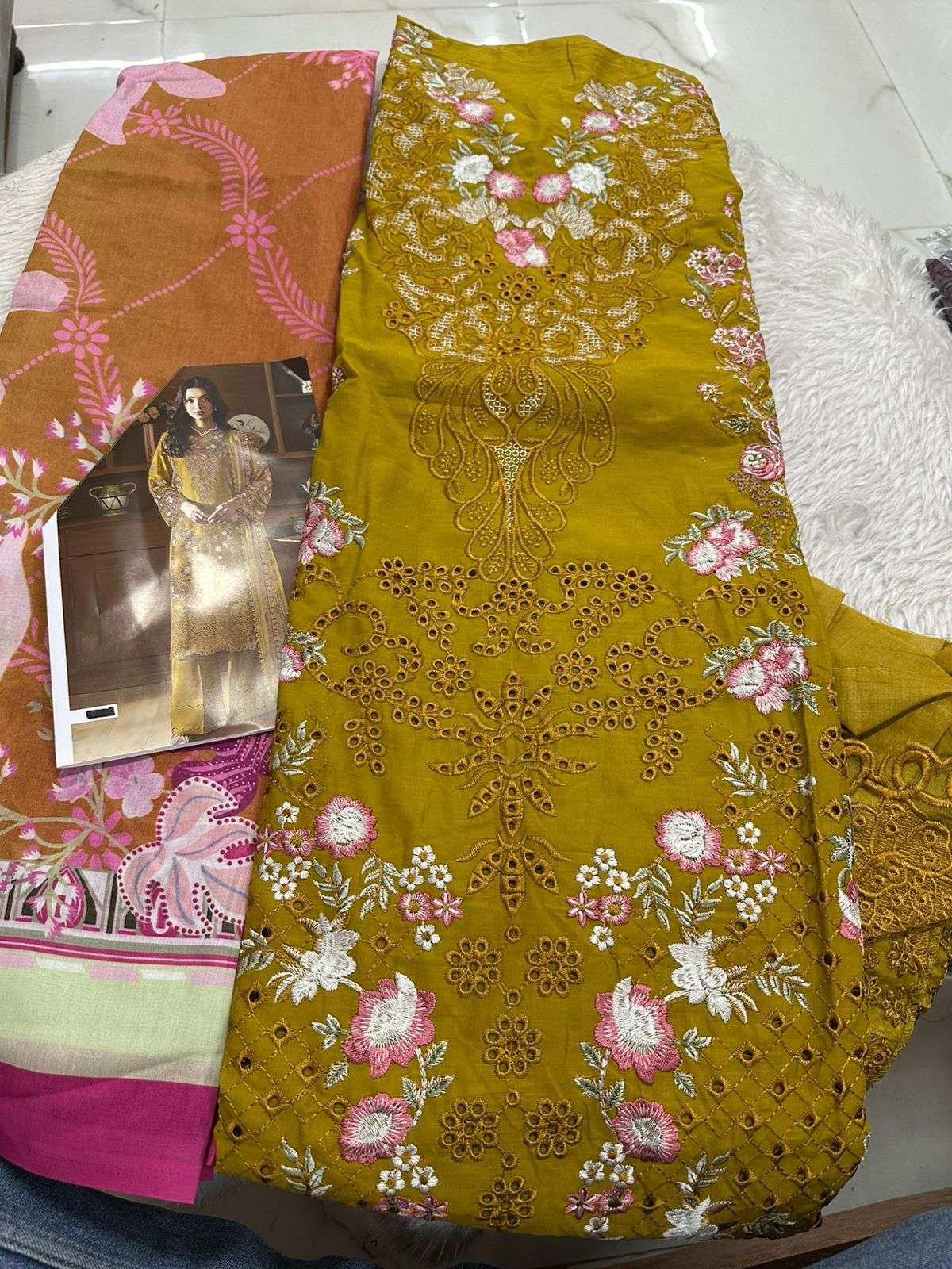 Falah Premium Cotton Collection Code - 26082 By Falah Designer Suit - 07