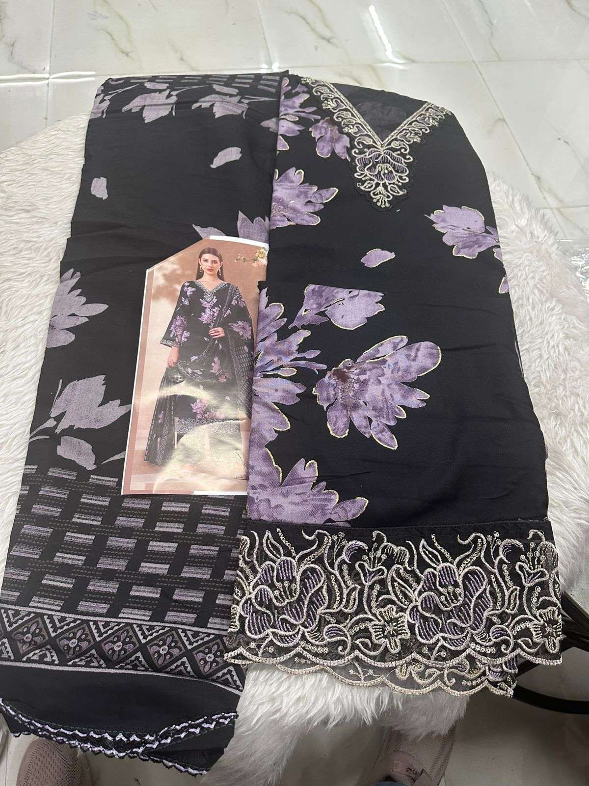Falah Premium Cotton Collection Code - 26086 By Falah Designer Suits - 04