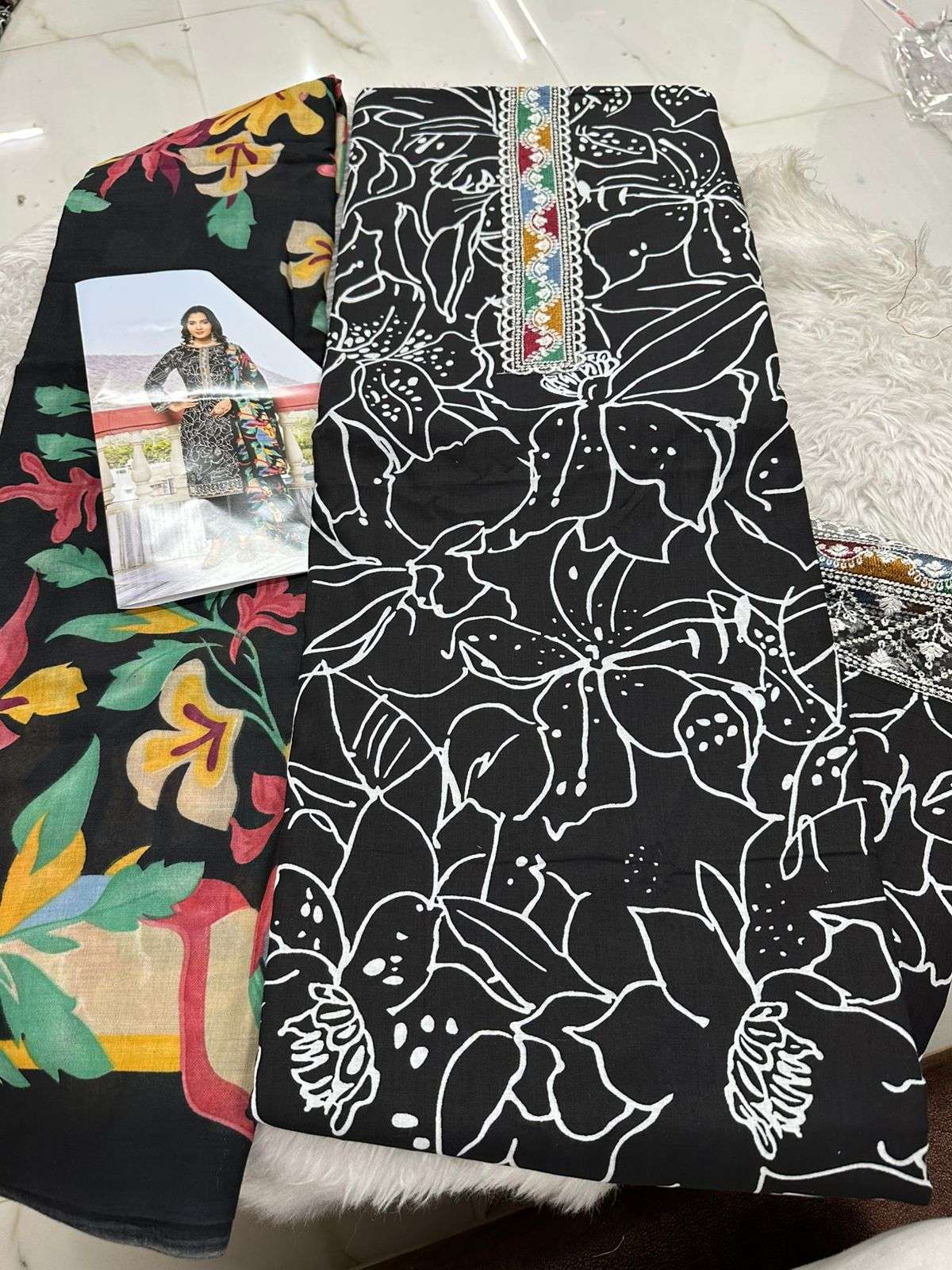 Falah Premium Cotton Collection Code - 26089 By Falah Designer Suits - 03