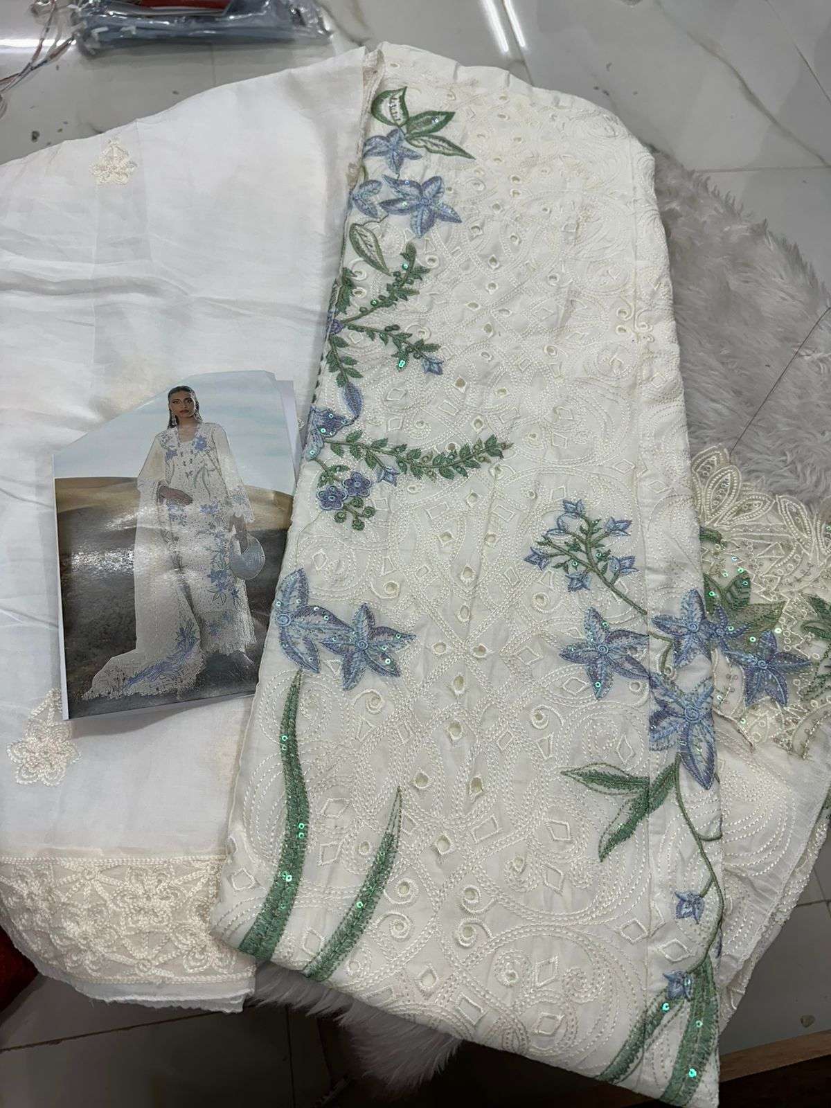 Falah Premium Cotton Collection Code - 26090 By Falah Designer Suits - 02