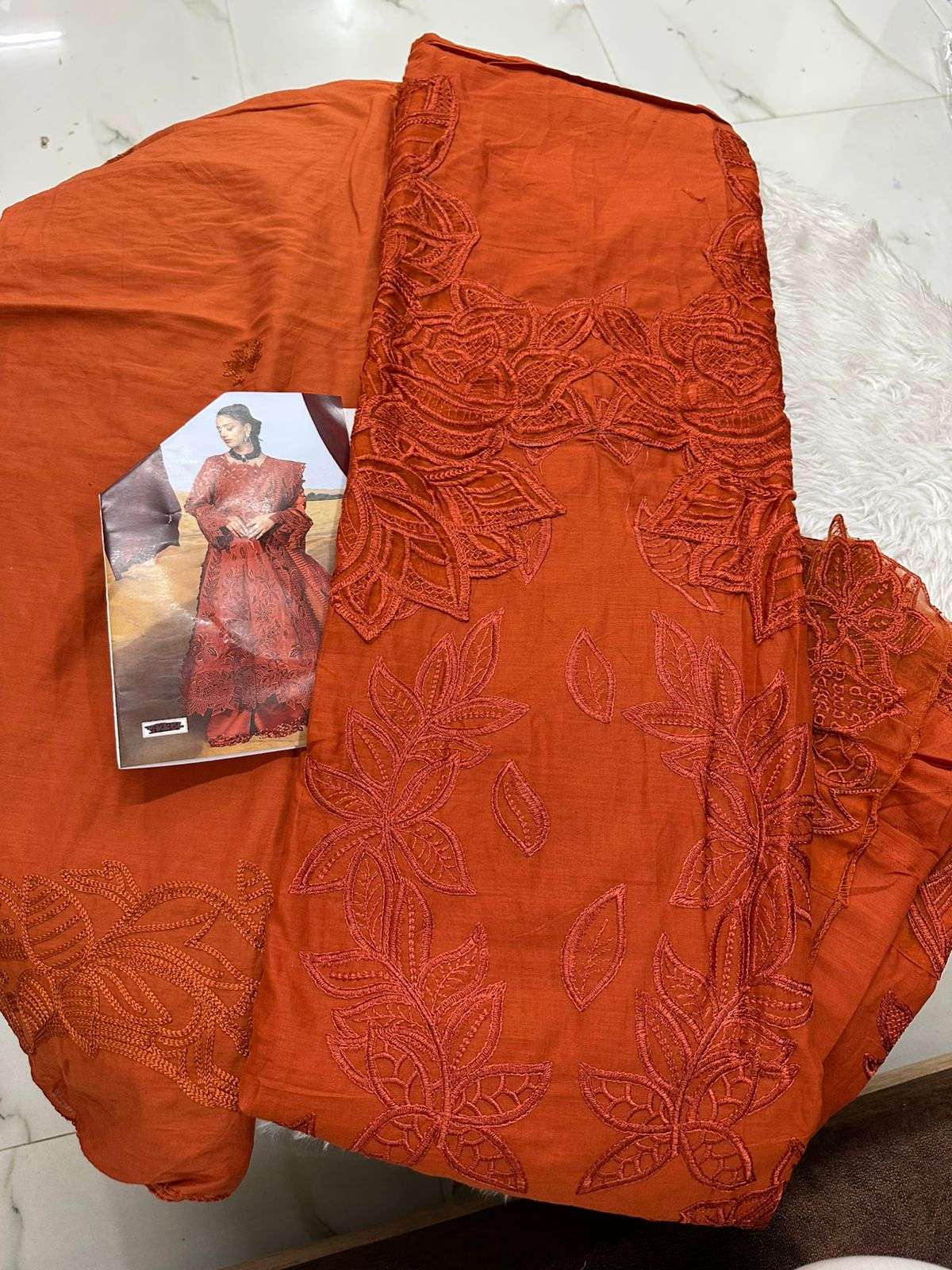 Falah Premium Cotton Collection Code - 26090 By Falah Designer Suits - 05