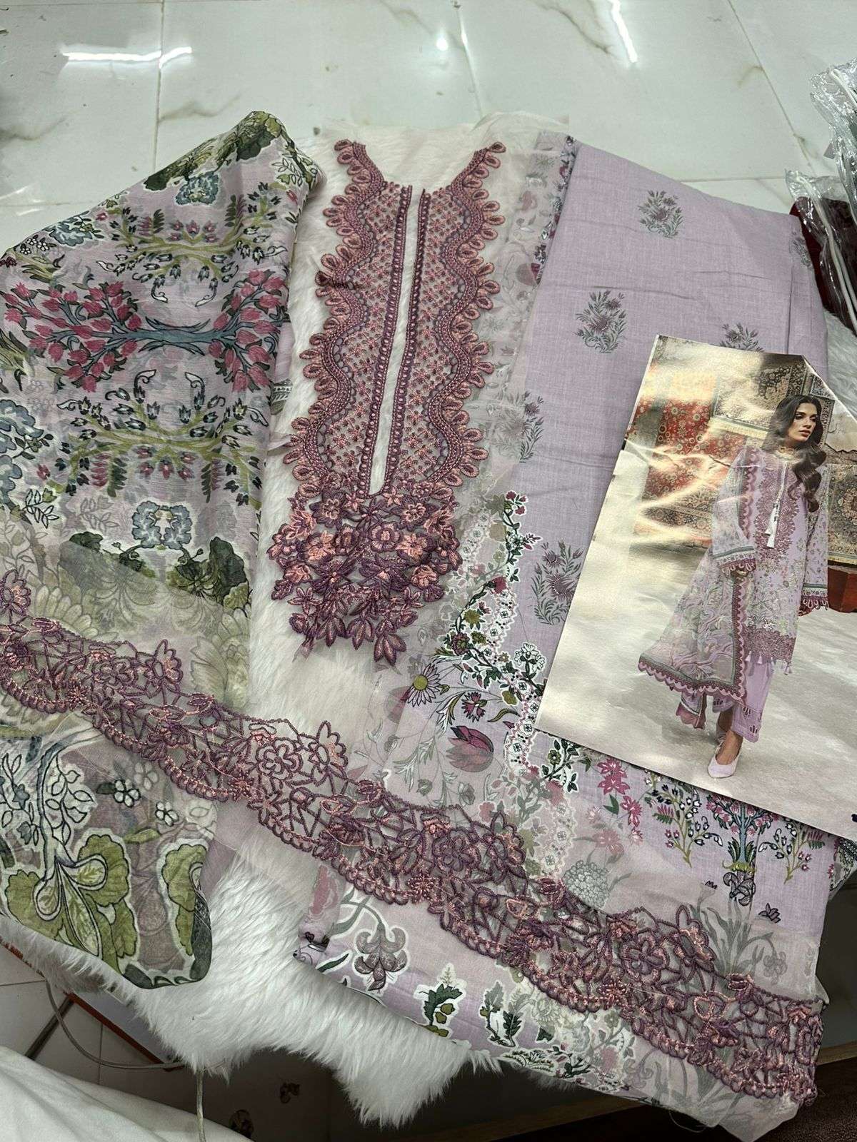 Falah Premium Cotton Collection Code - 26093 By Falah Designer Suits - 06