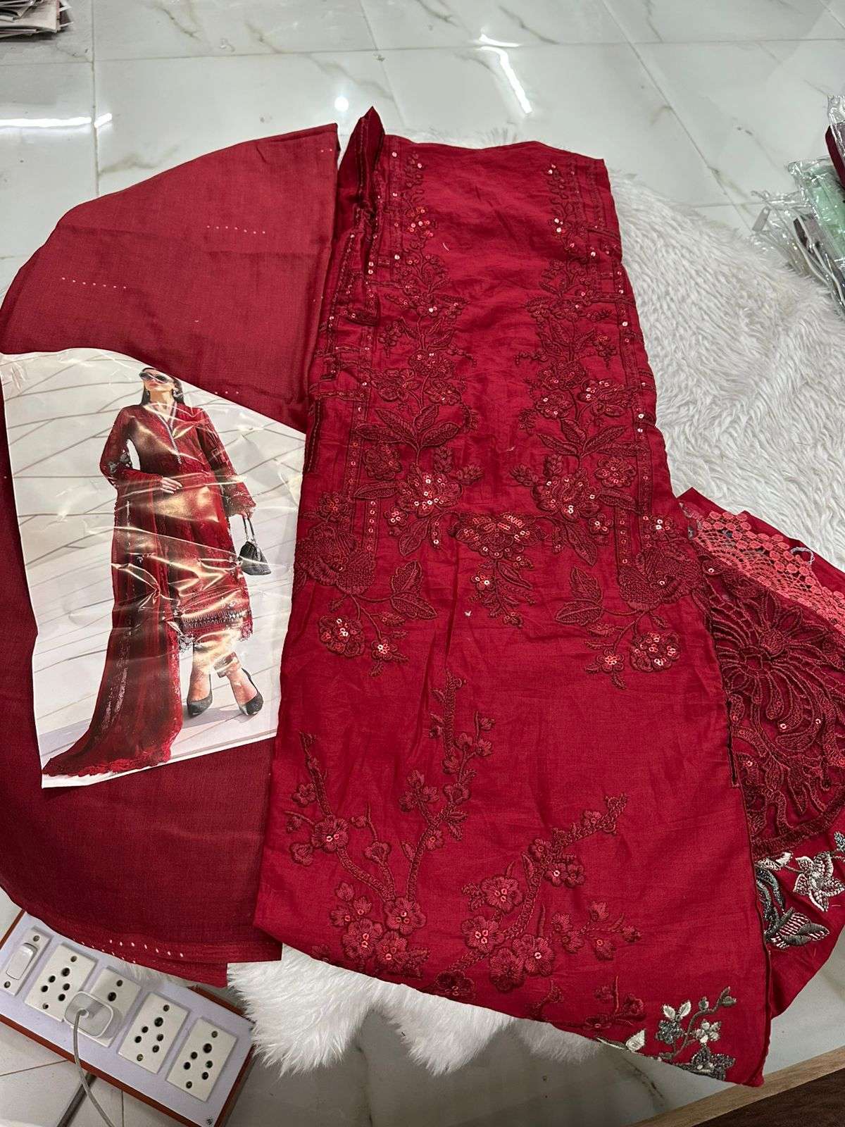 Falah Premium Cotton Collection Code - 26095 By Falah Designer Suits - 05