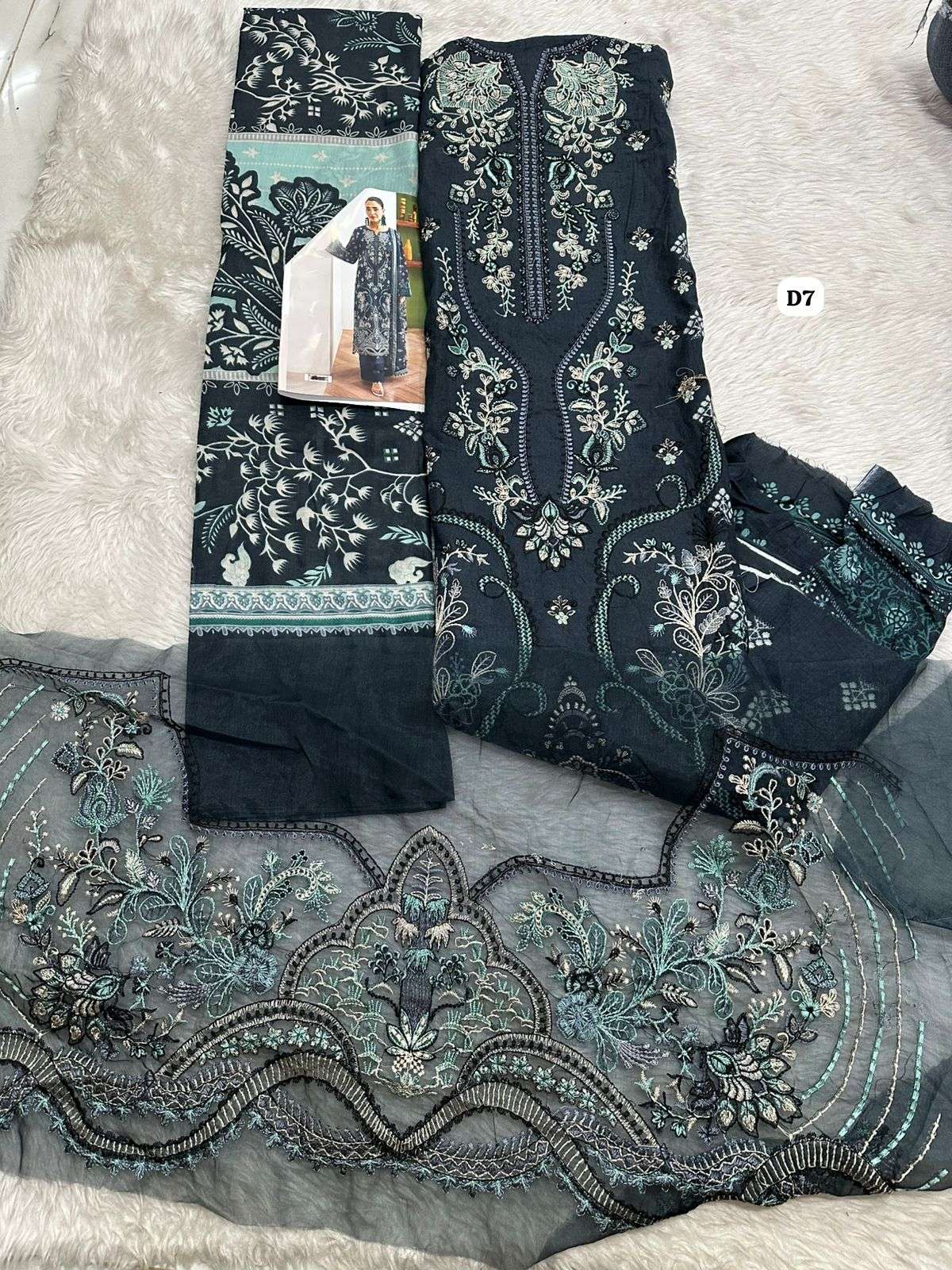 Falah Premium Cotton Collection Code -26103 by Falah Designer Suits-07