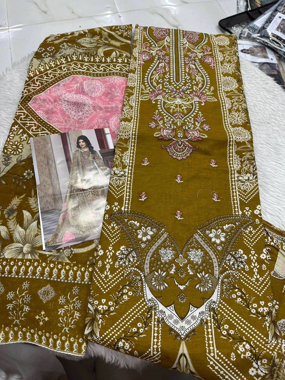 Falah Premium Cotton Collection Code - 26134 By Falah Designer Suits - 02