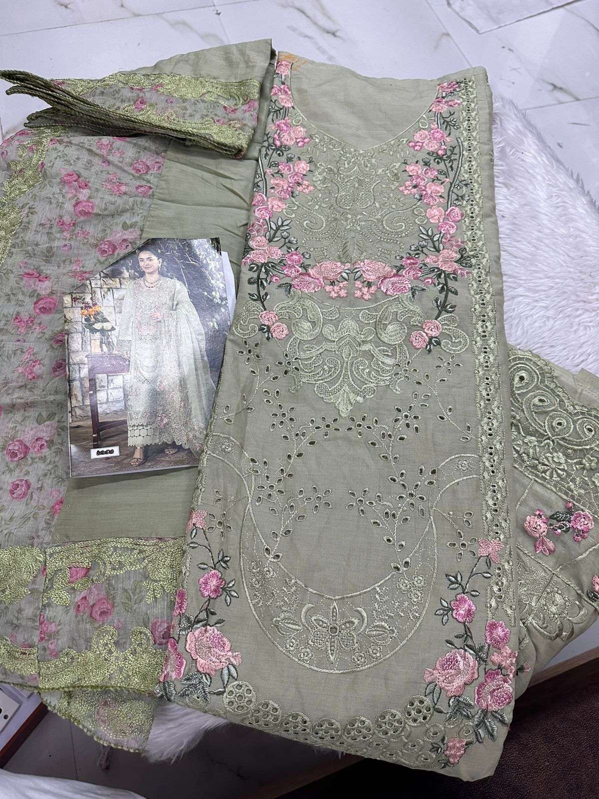 Falah Premium Cotton Collection Code - 26136 By Falah Designer Suits - 01 - 06