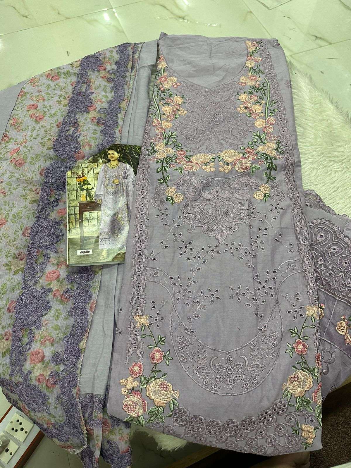 Falah Premium Cotton Collection Code - 26136 By Falah Designer Suits - 04
