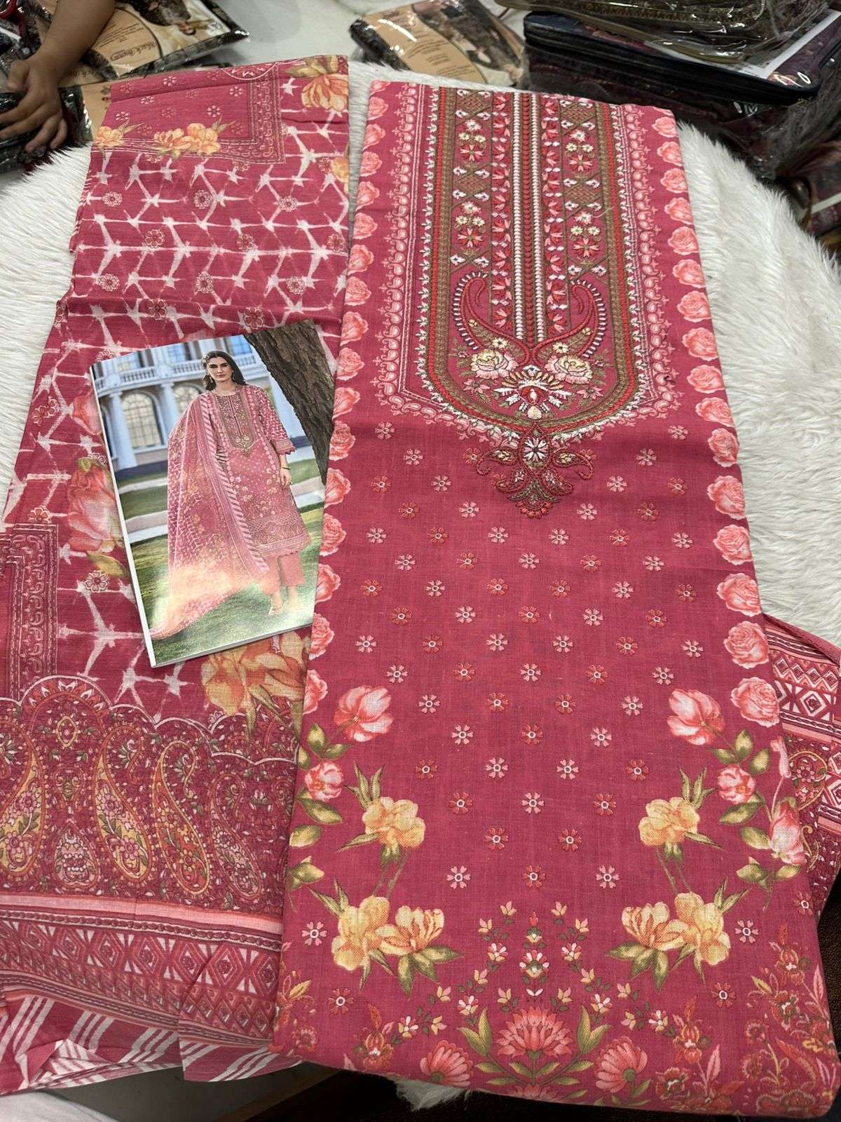 Falah Premium Cotton Collection Code - 26137 By Falah Designer Suits - 01