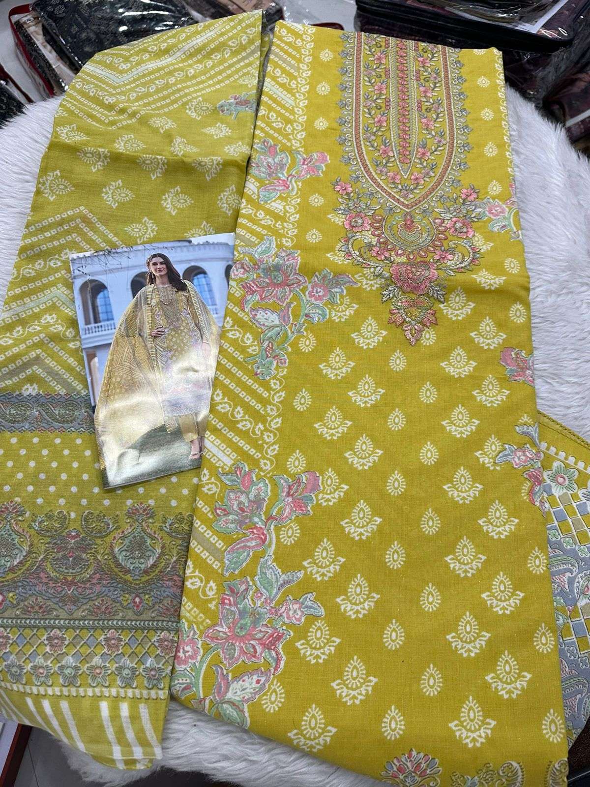 Falah Premium Cotton Collection Code - 26137 By Falah Designer Suits - 06