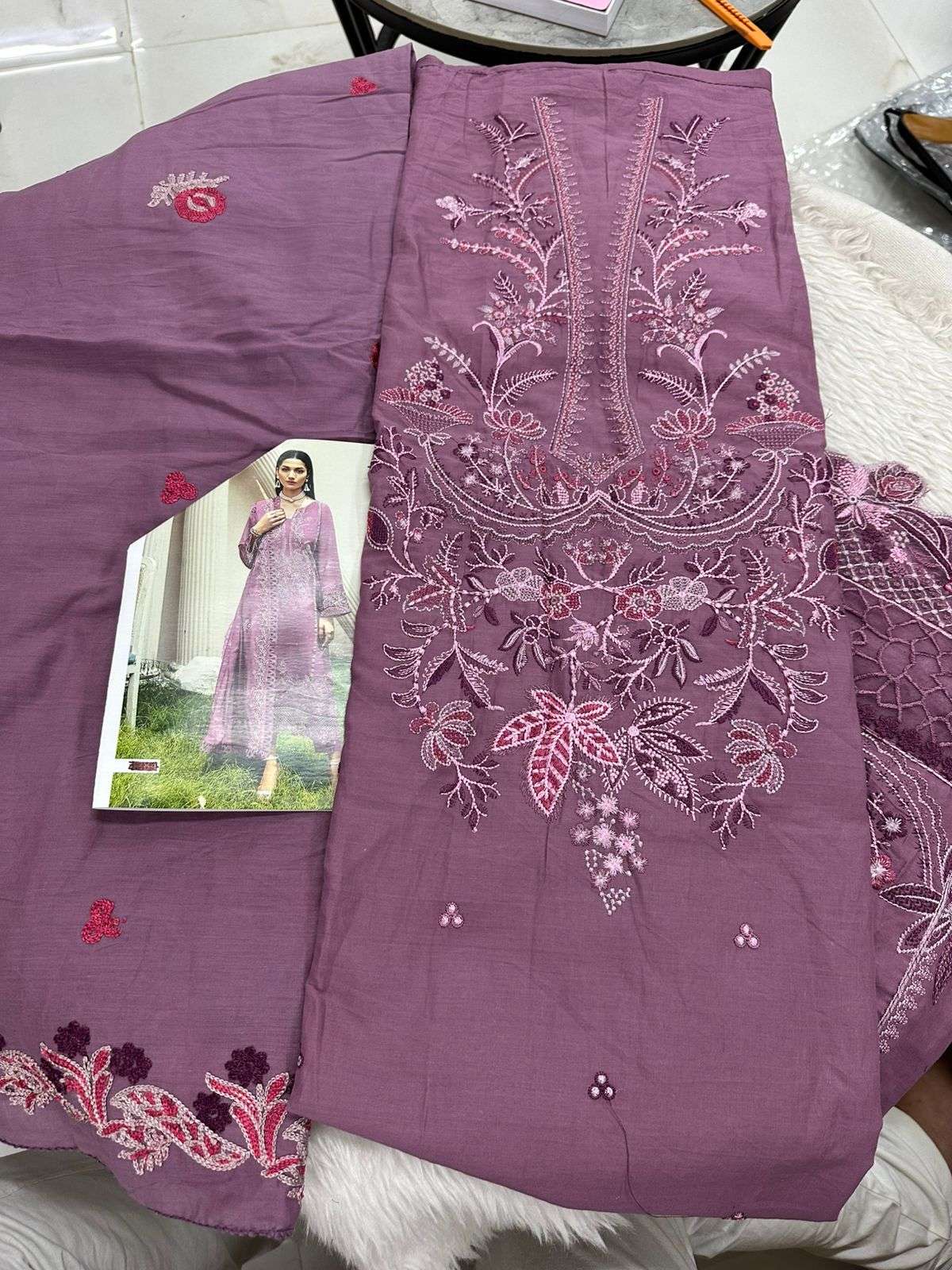 Falah Premium Cotton Collection Code - 26138 By Falah Designer Suits - 02