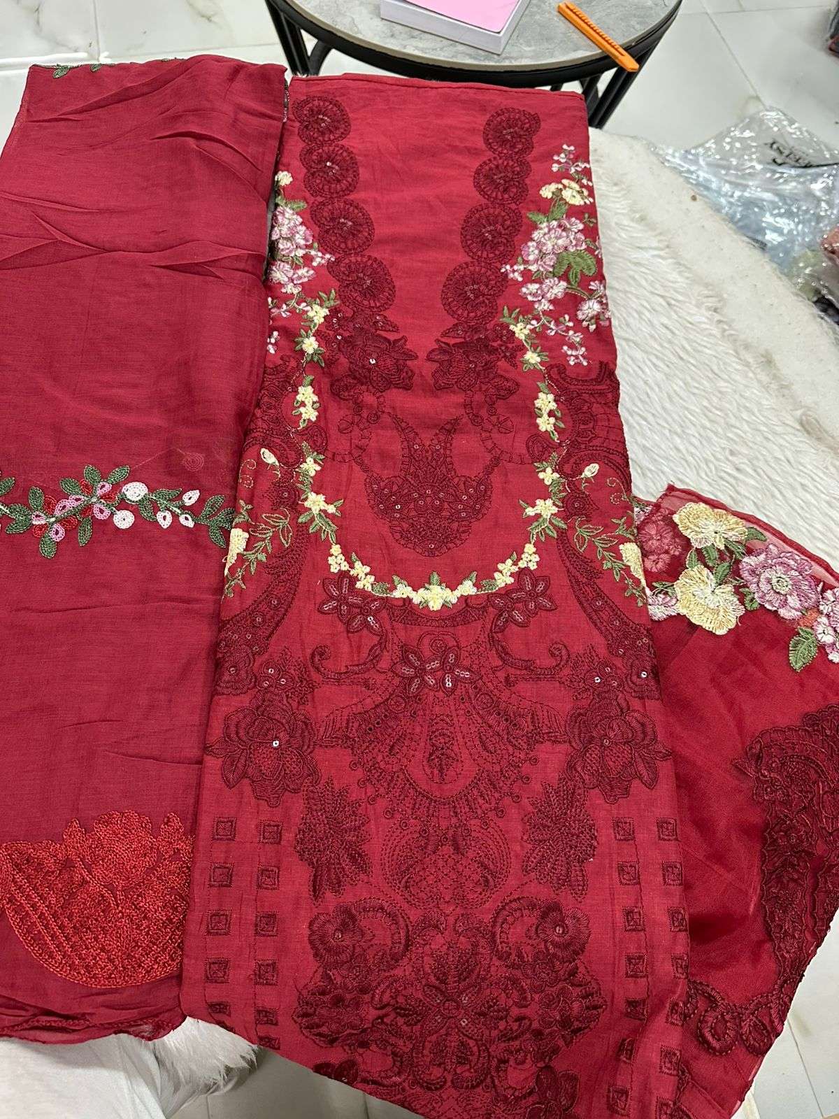 Falah Premium Cotton Collection Code - 26139 By Falah Designer Suits - 01 - 04