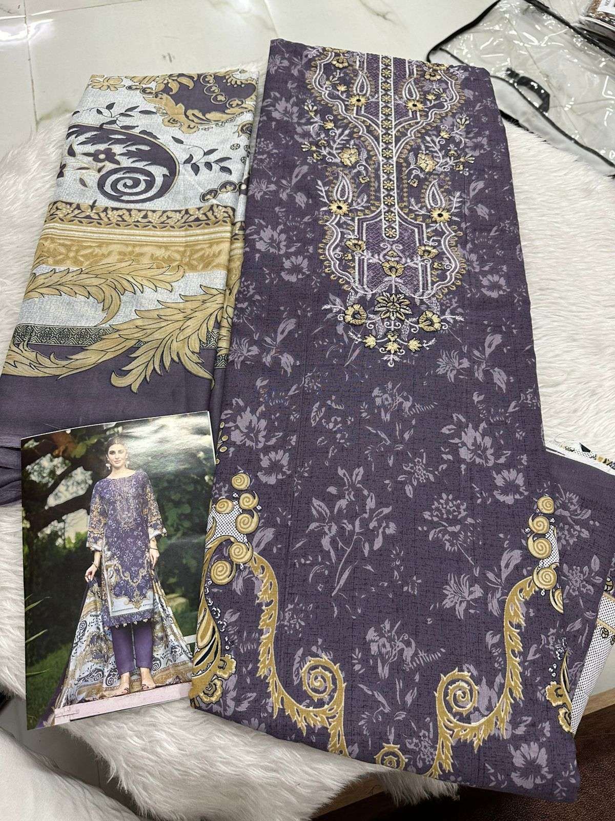 Falah Premium Cotton Collection Code - 26141 By Falah Designer Suits - 08