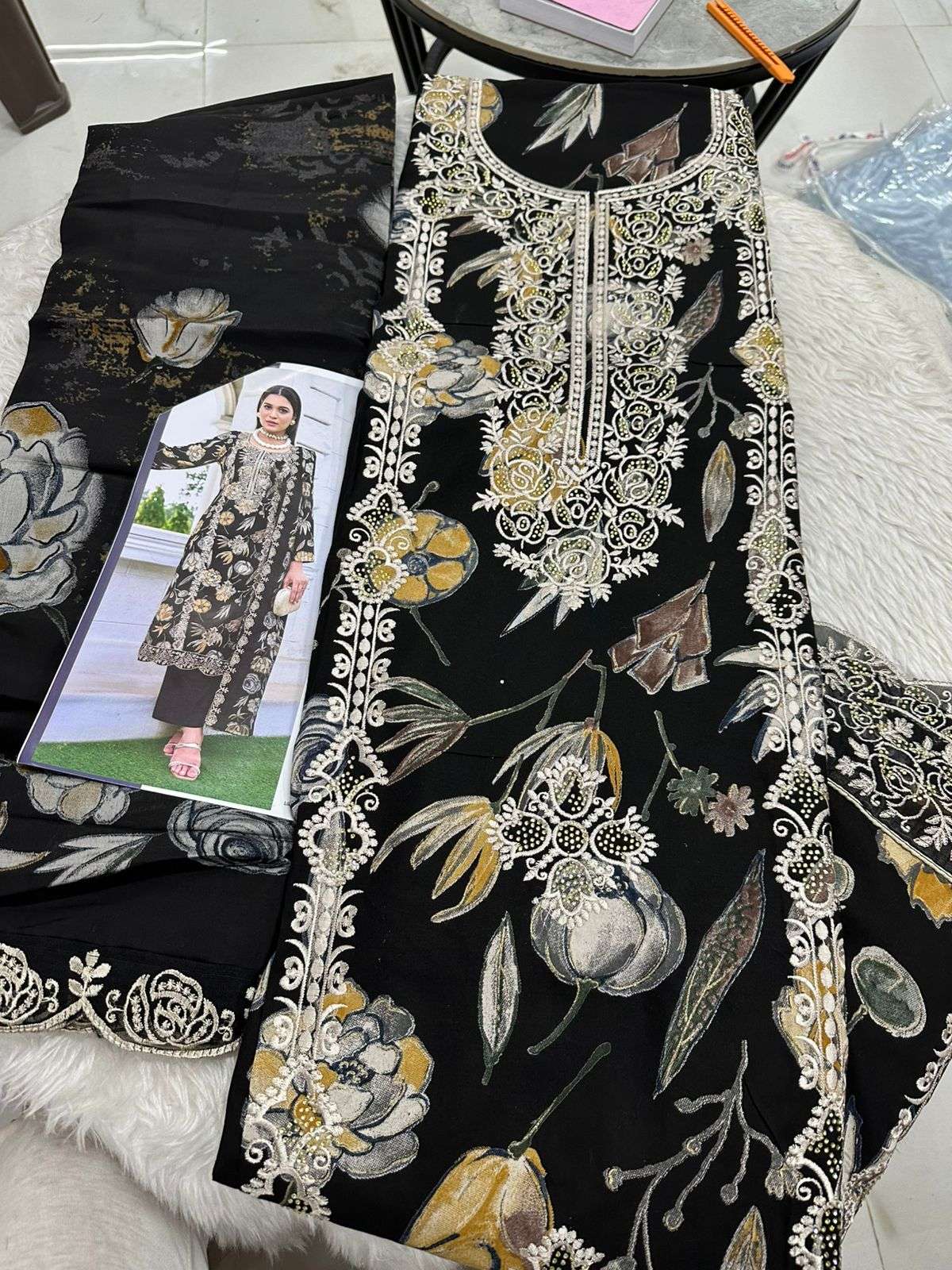 Falah Premium Cotton Collection Code - 50001 By Falah Designer Suits - 01