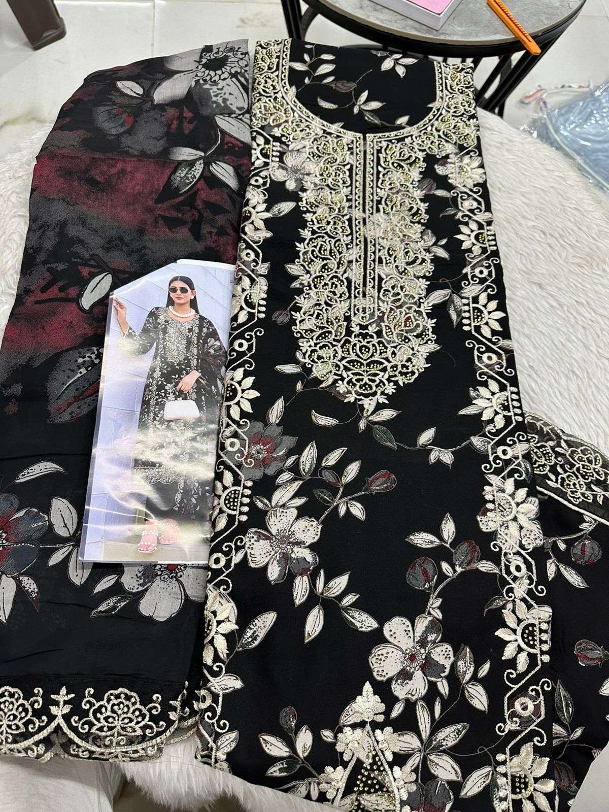 Falah Premium Cotton Collection Code - 50001 By Falah Designer Suits - 03