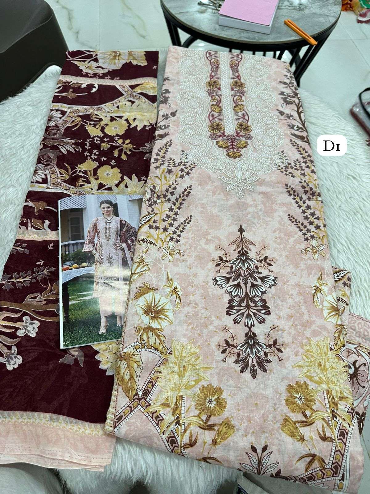 Falah Premium Cotton Collection Code - 50002 By Falah Designer Suits - 04