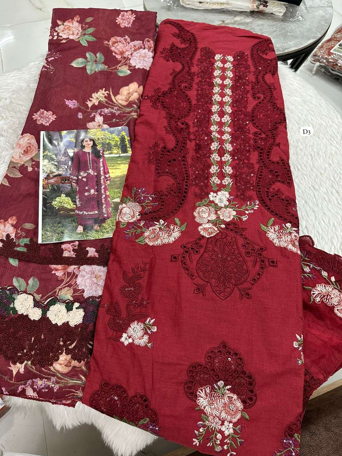 Falah Premium Cotton Collection Code - 50003 By Falah Designer Suits - 02