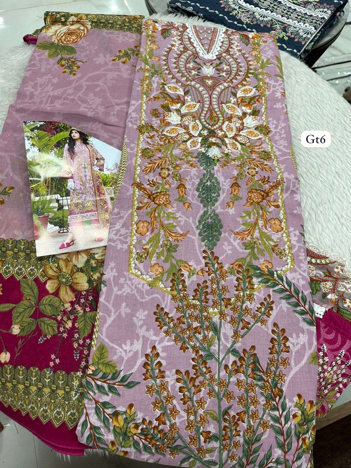 Falah Premium Cotton Collection Code - 50007 By Falah Designer Suits - 05