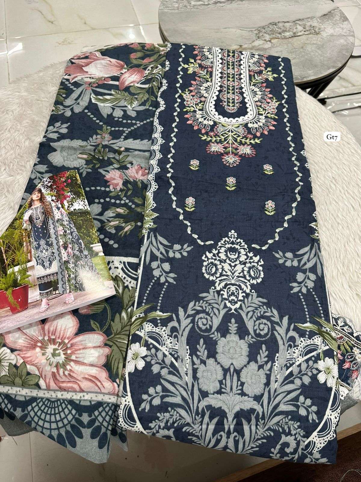 Falah Premium Cotton Collection Code - 50007 By Falah Designer Suits - 06