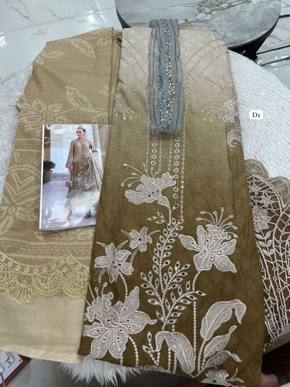 Falah Premium Cotton Collection Code - 50008 By Falah Designer Suits - 05