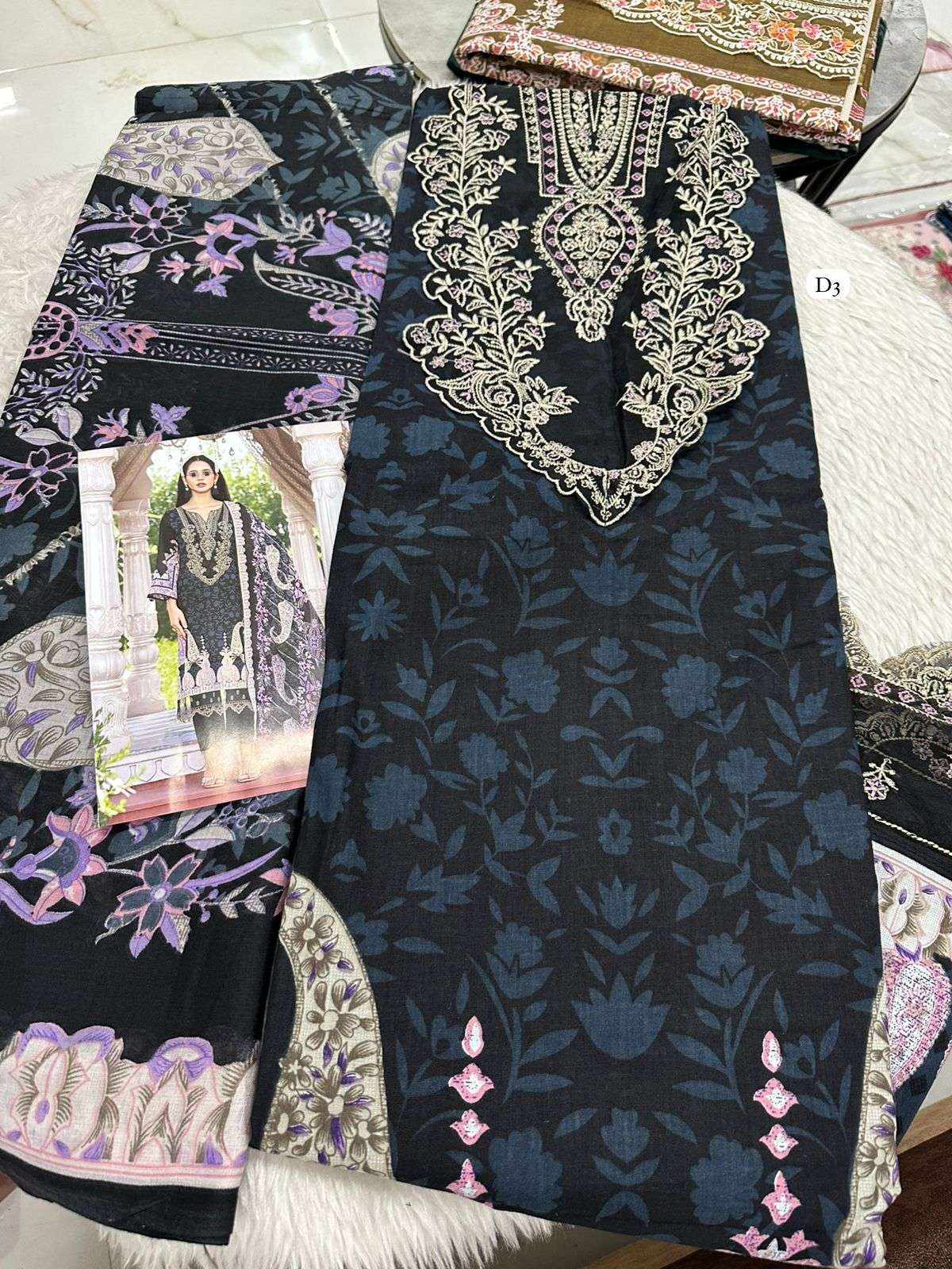 Falah Premium Cotton Collection Code - 50009 By Falah Designer Suits - 05