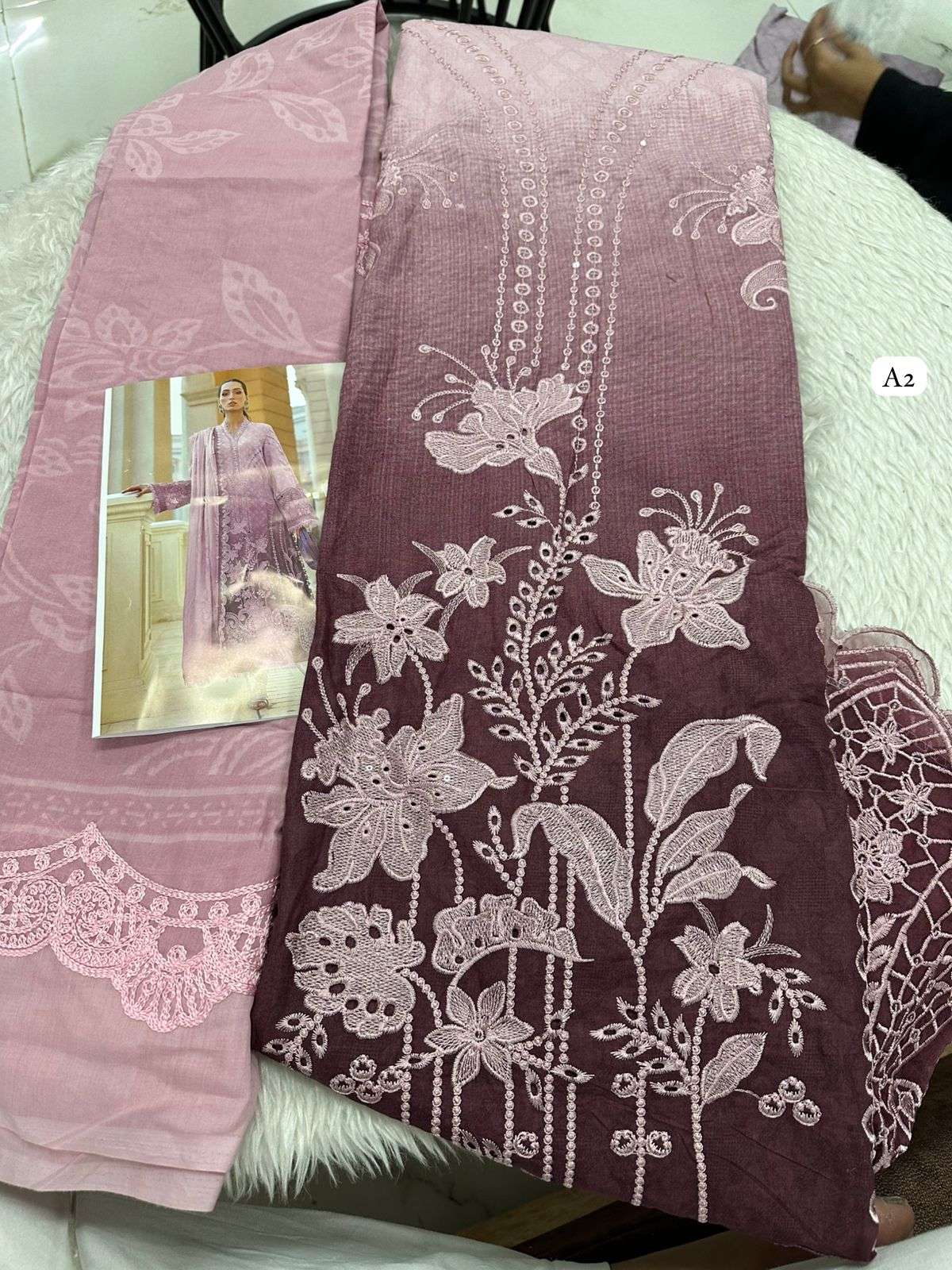Falah Premium Cotton Collection Code - 50010 By Falah Designer Suits - 03
