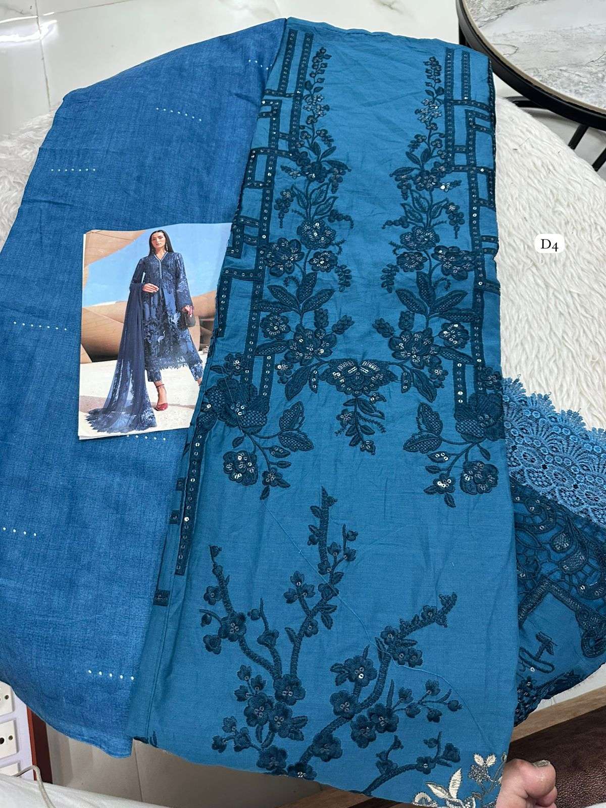 Falah Premium Cotton Collection Code - 50012 By Falah Designer Suits - 01 - 05 A