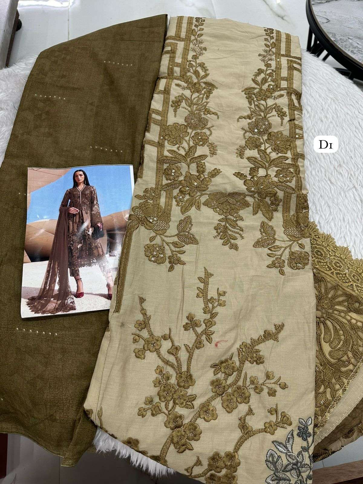 Falah Premium Cotton Collection Code - 50012 By Falah Designer Suits - 04