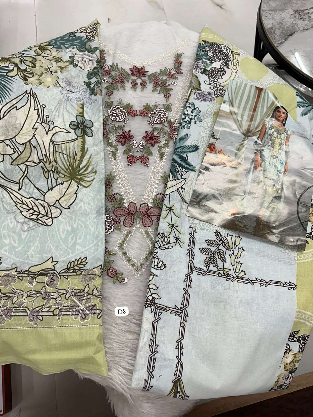 Falah Premium Cotton Collection Code - 50013 By Falah Designer Suits - 08