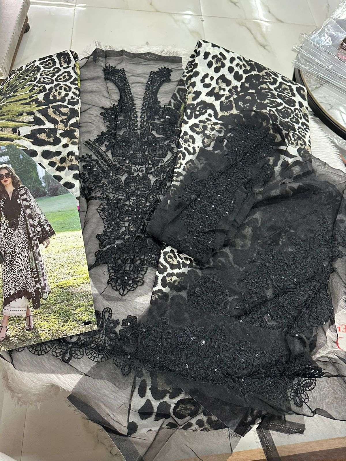 Falah Premium Cotton Collection Code - 50014 By Falah Designer Suits - 01