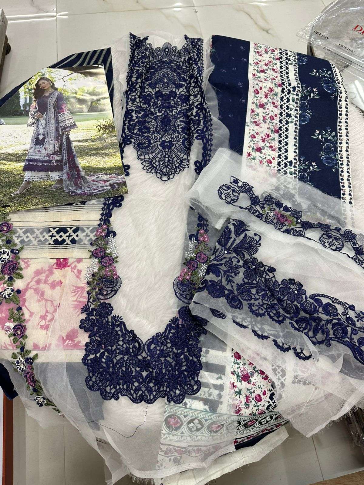 Falah Premium Cotton Collection Code - 50014 By Falah Designer Suits - 02