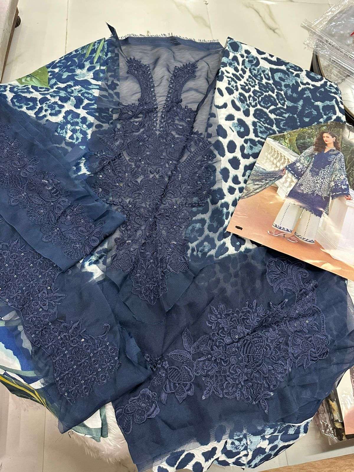 Falah Premium Cotton Collection Code - 50014 By Falah Designer Suits - 07