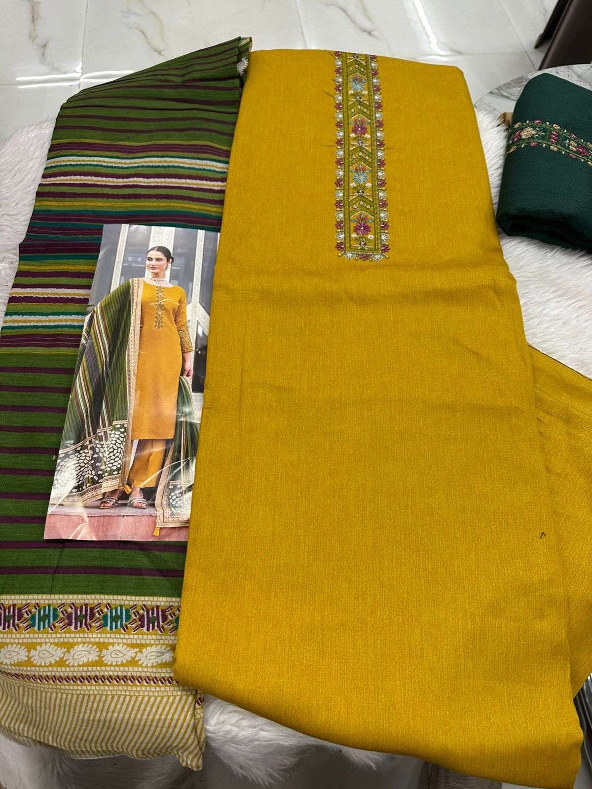 Falah Premium Cotton Collection Code - 50020 By Falah Designer Suits - 05