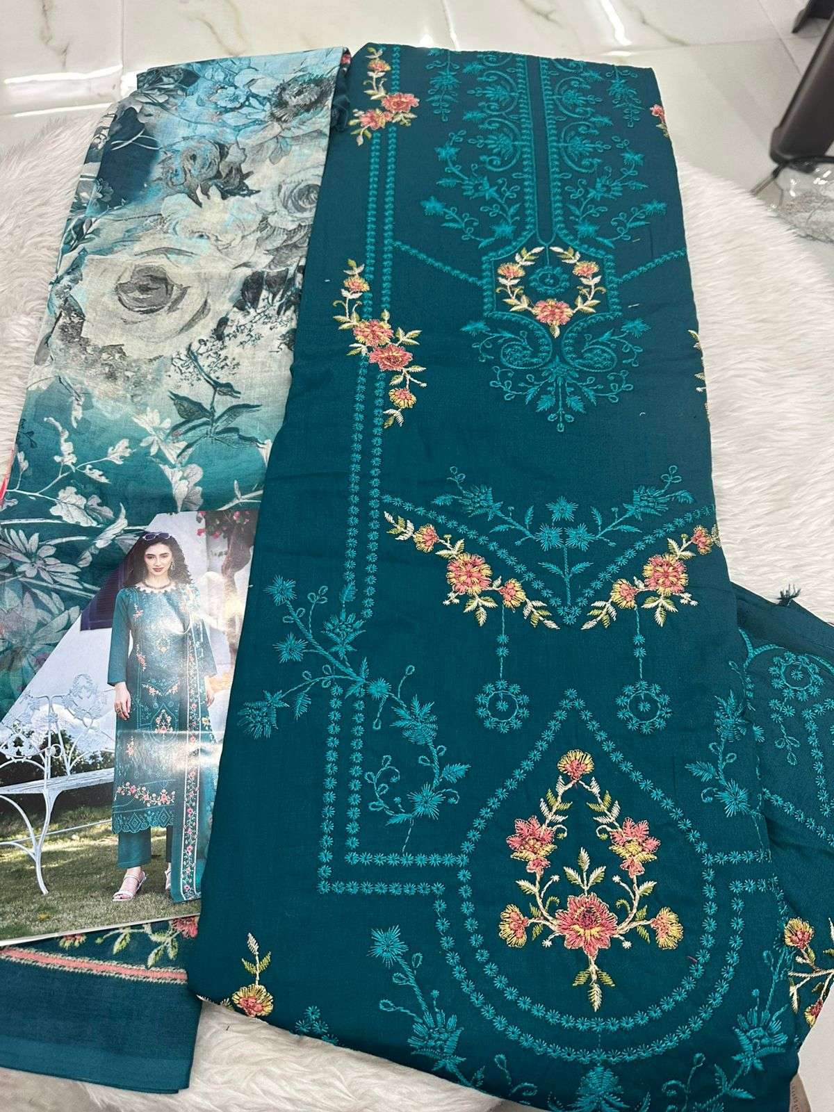 Falah Premium Cotton Collection Code - 50021 By Falah Designer Suits -01 - 06