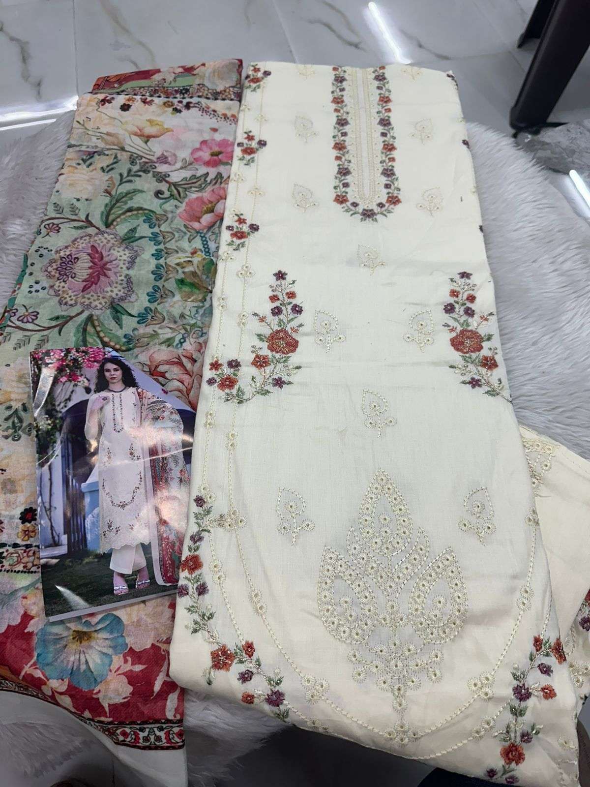 Falah Premium Cotton Collection Code - 50021 By Falah Designer Suits - 02