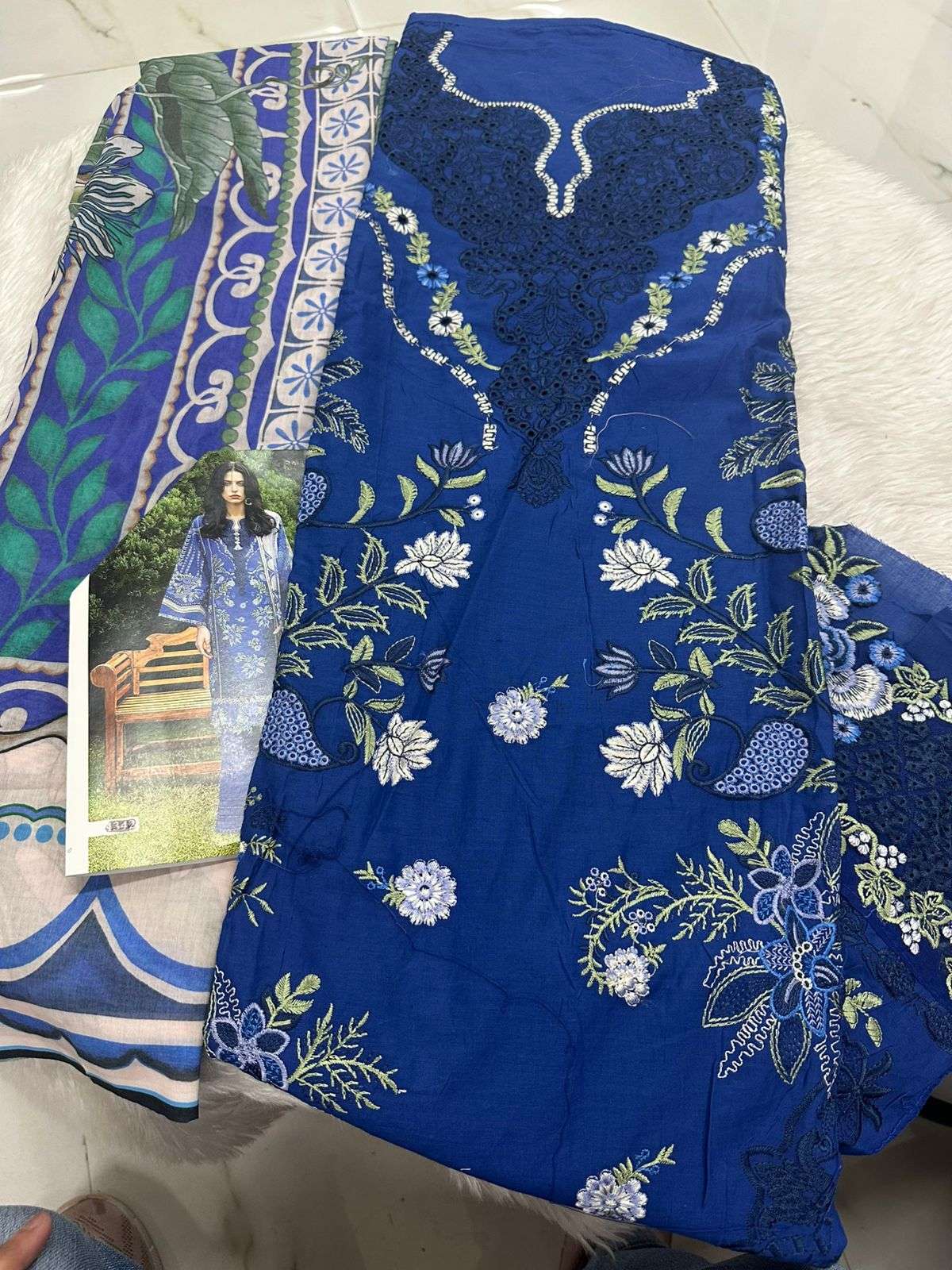 Falah Premium Cotton Collection Code - 50022 By Falah Designer Suits - 06