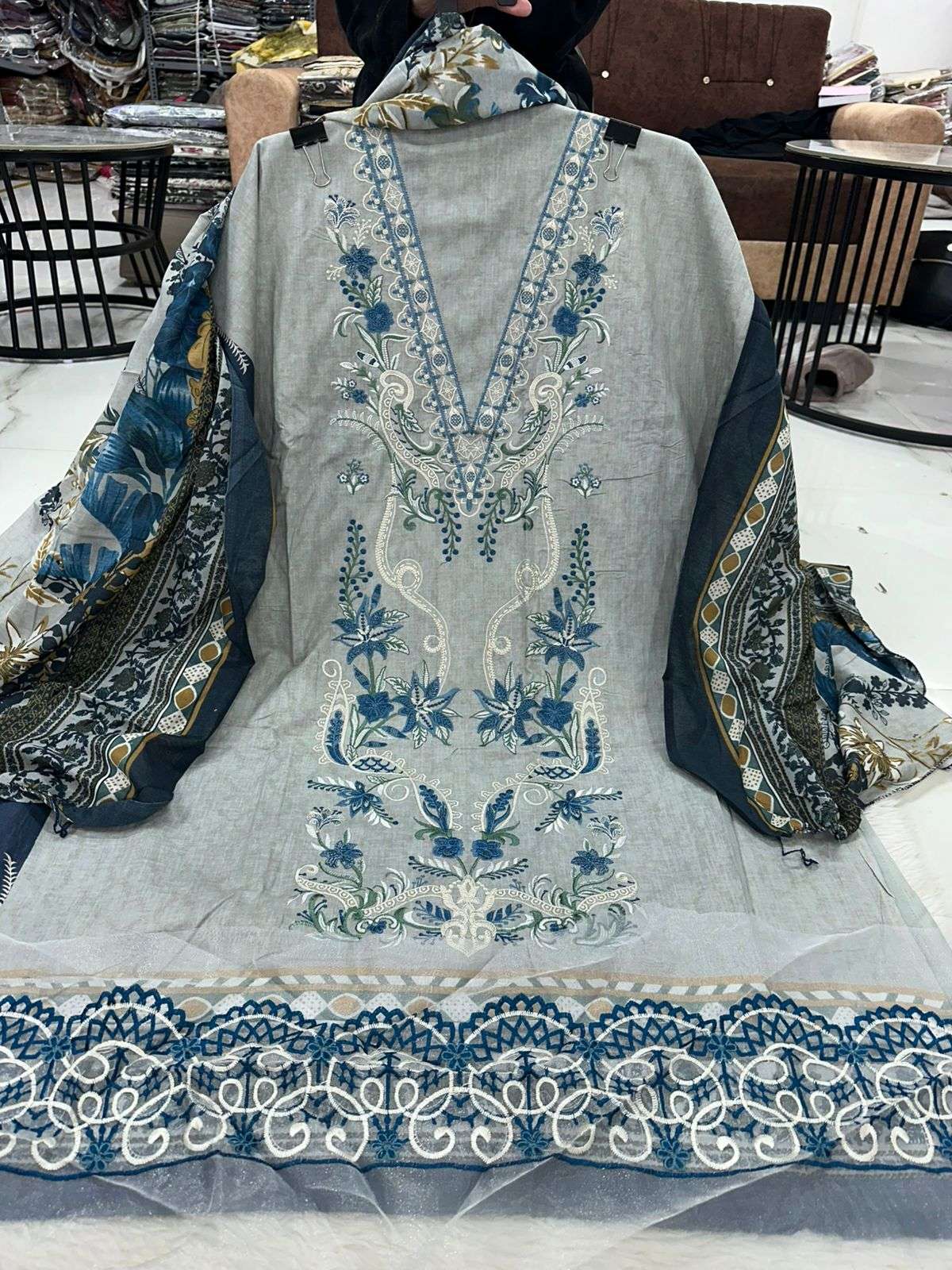 Falah Premium Cotton Collection Code - NOP02 By Falah Designer Suits - 01 - 08 A