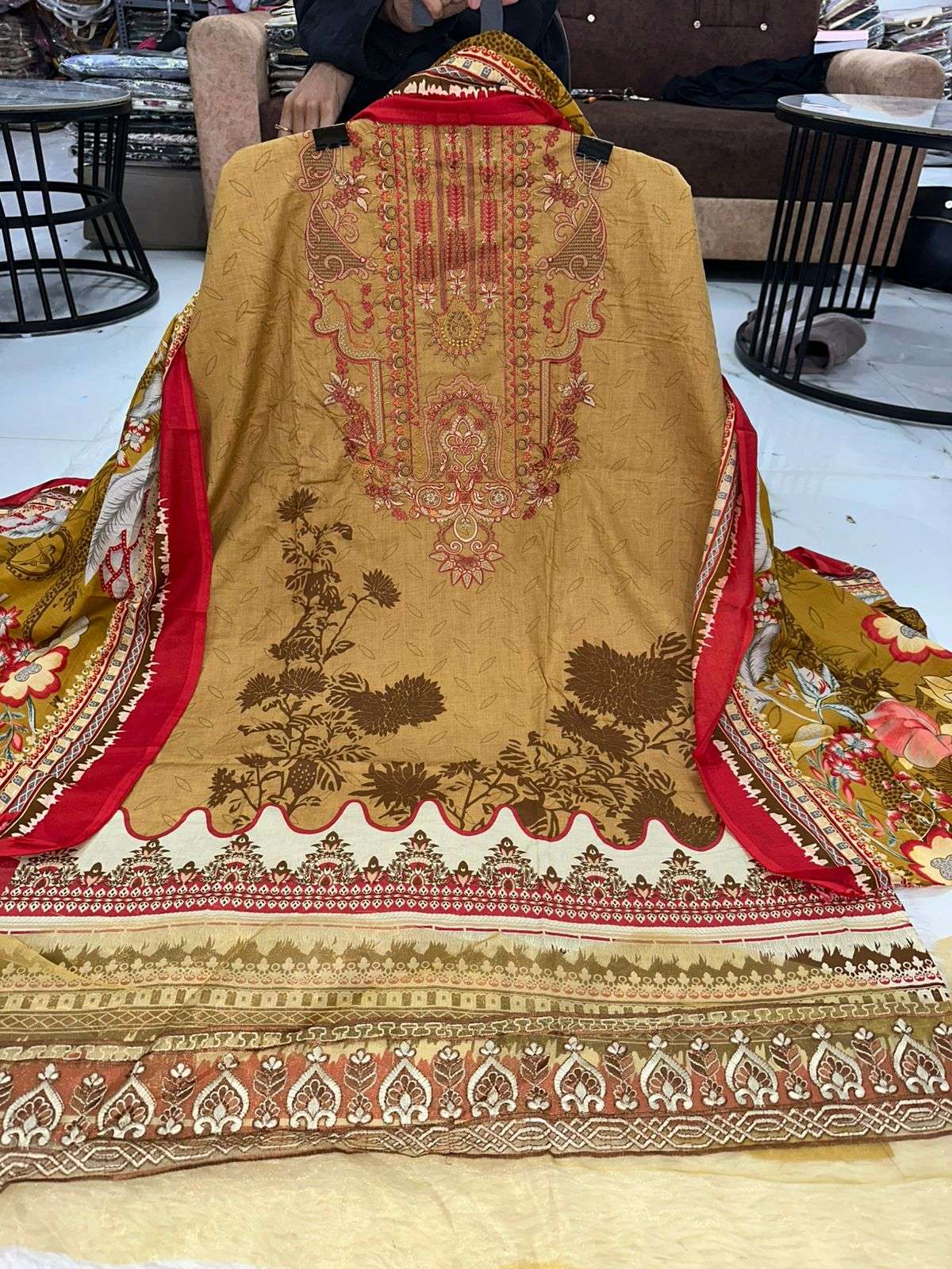 Falah Premium Cotton Collection Code - NOP02 By Falah Designer Suits - 08